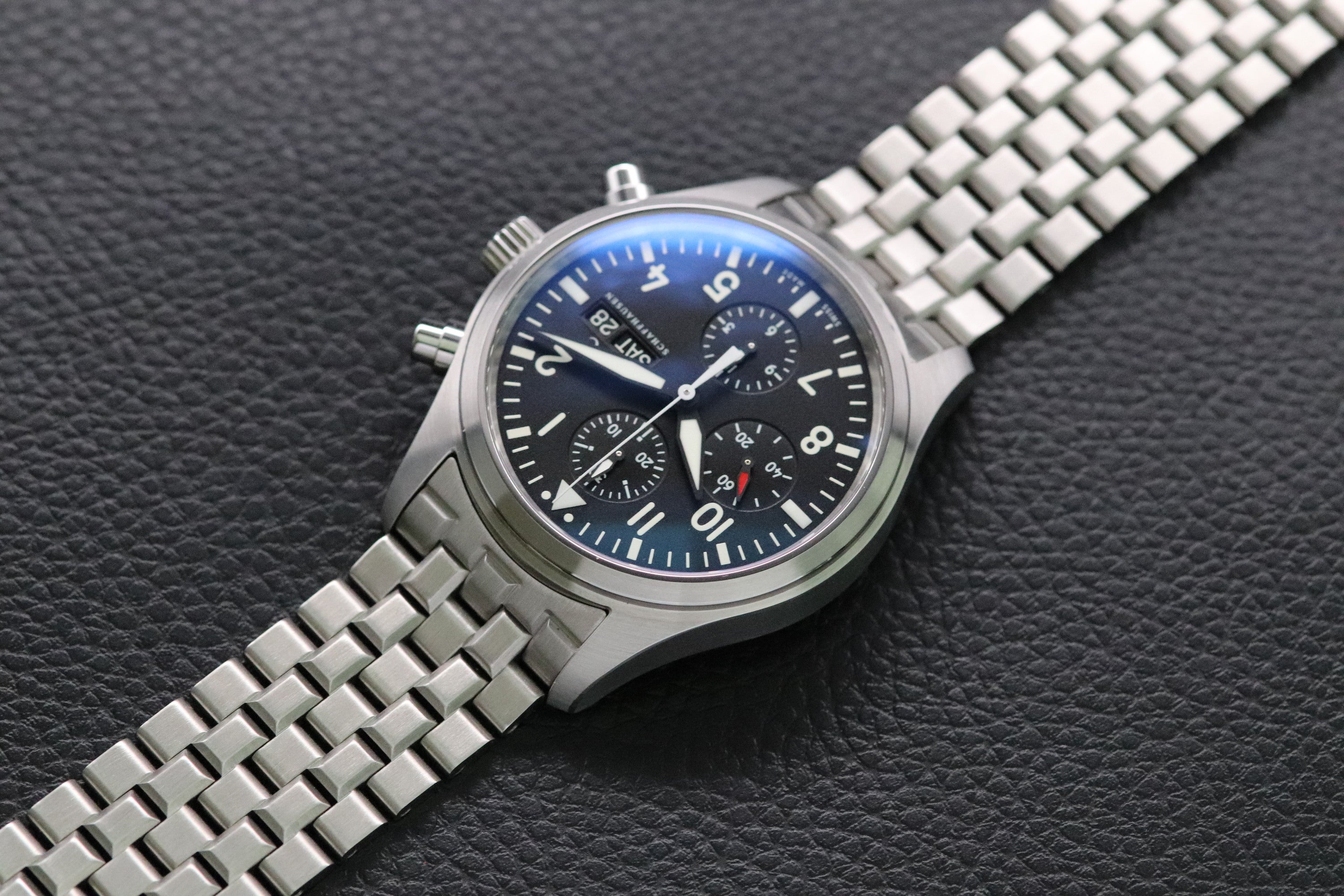 IWC Fliegeruhr Chronograph IW371701 Papers 2011