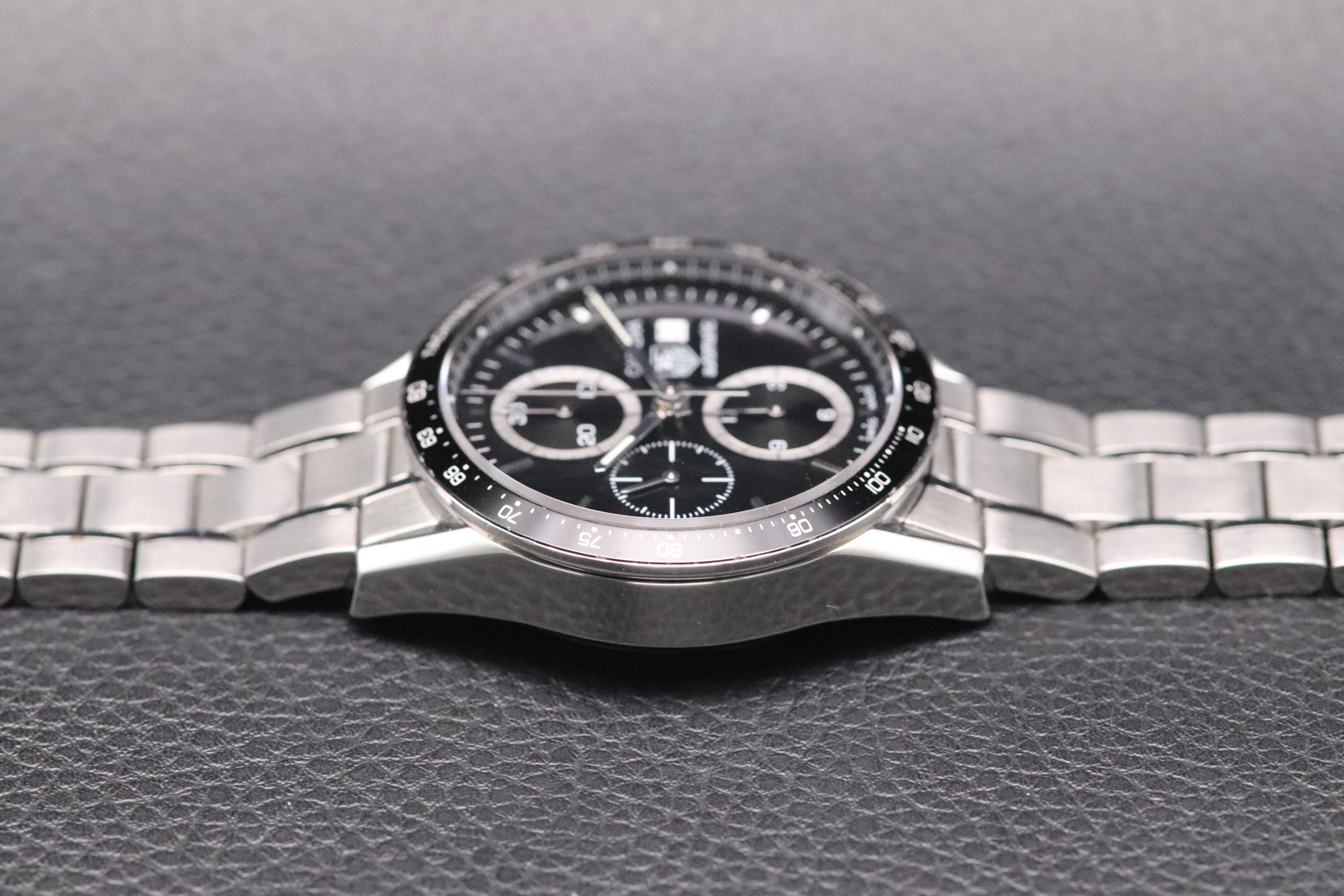 Tag Heuer Carrera Calibre 16 CV2010 Black Dial 2016