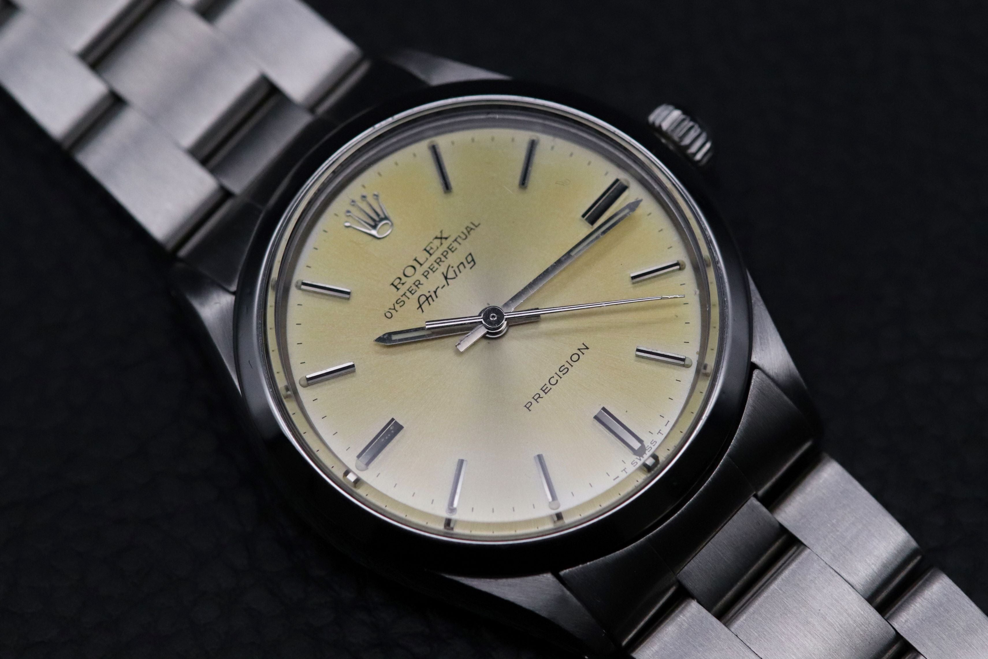 Rolex Air-King 5500 Cream