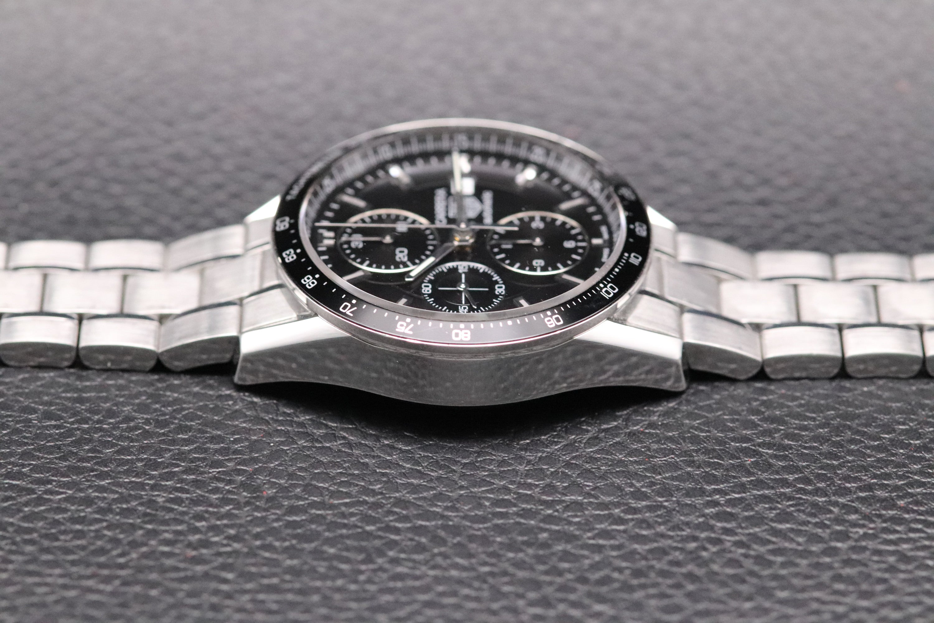 Tag Heuer Carrera Calibre 16 CV201E Black Dial 2012