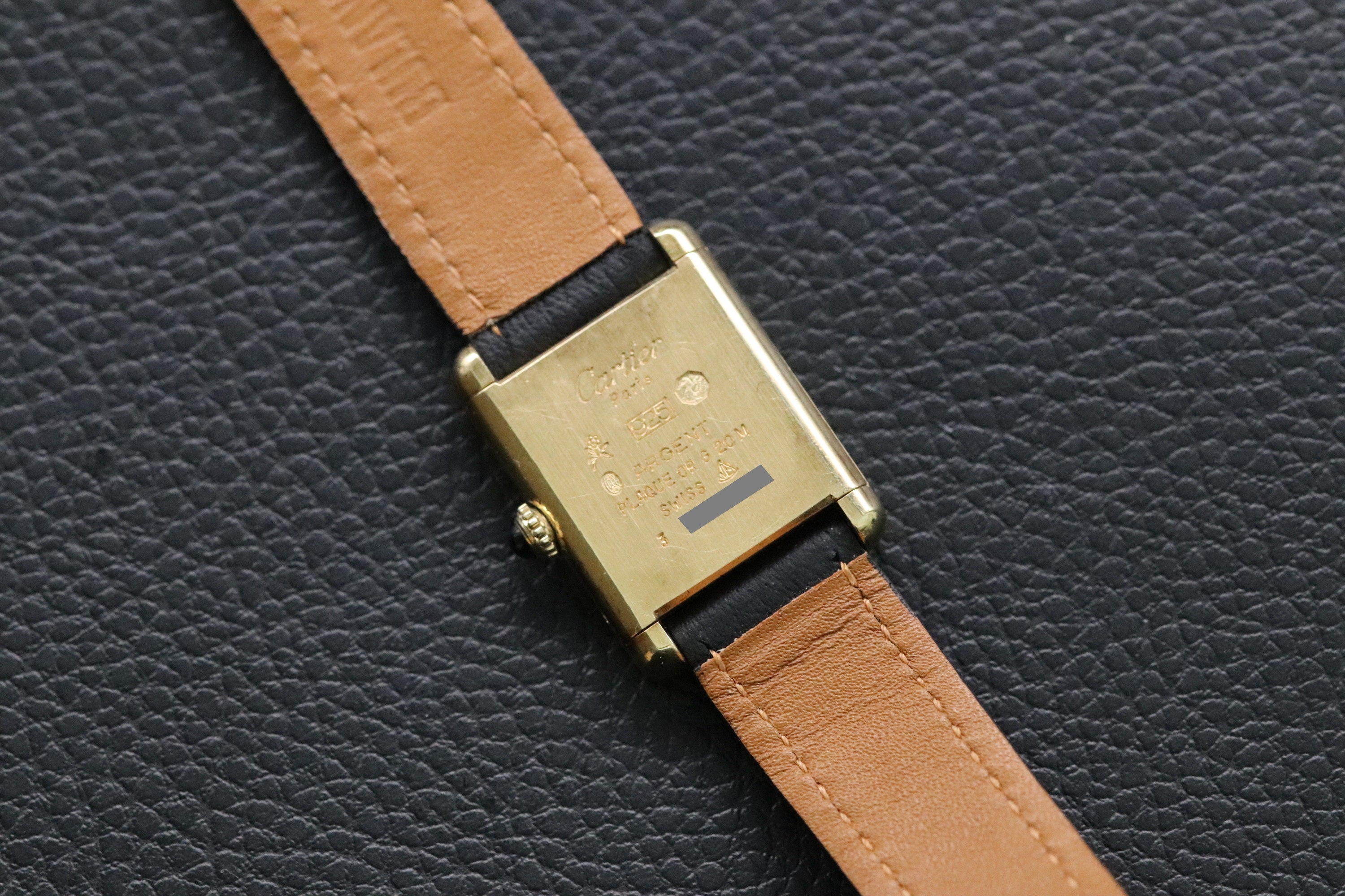 Cartier Tank Must Lapis Lazuli 1983