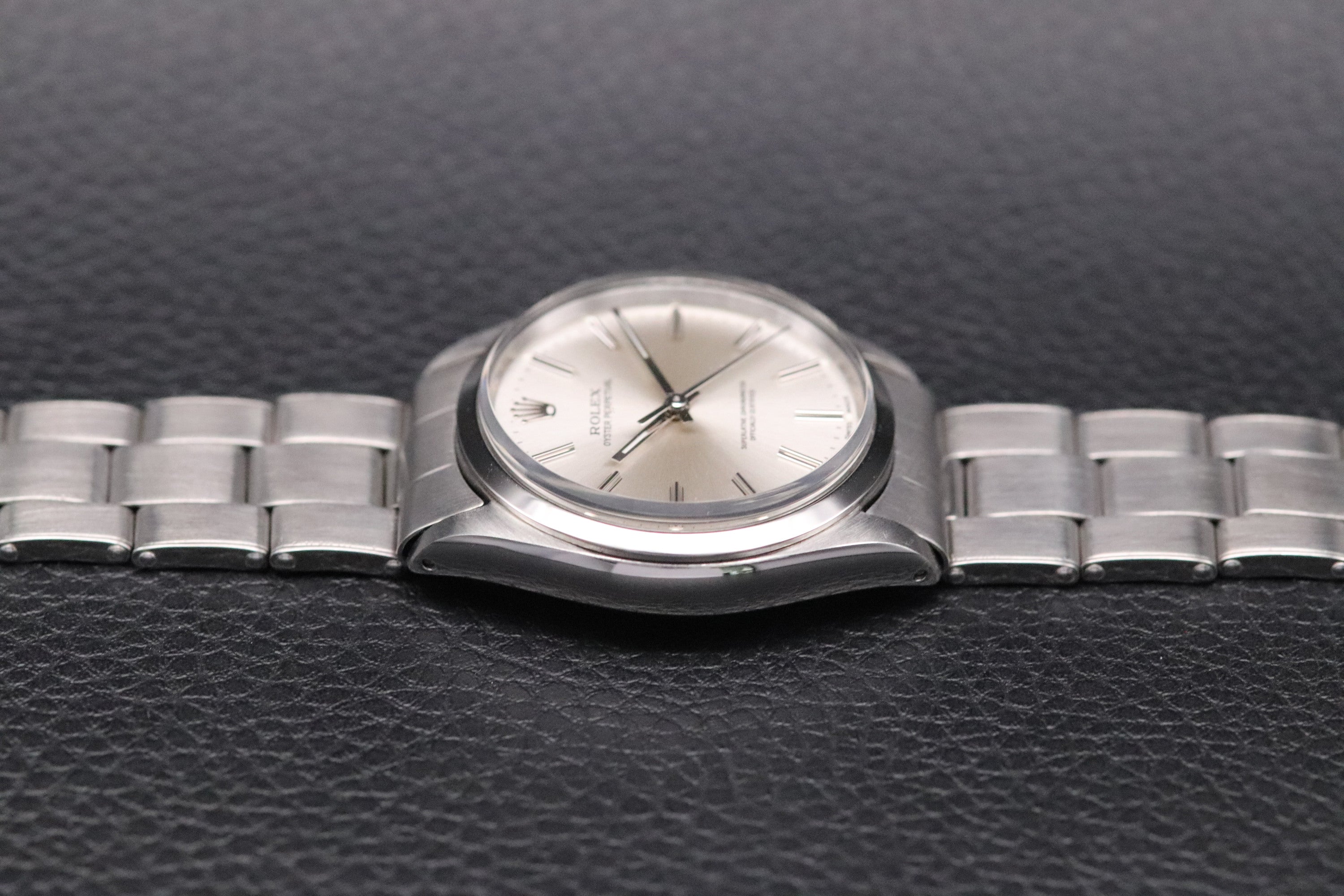 Rolex Oyster Perpetual 1002 Silver Dial 1984 Automatic