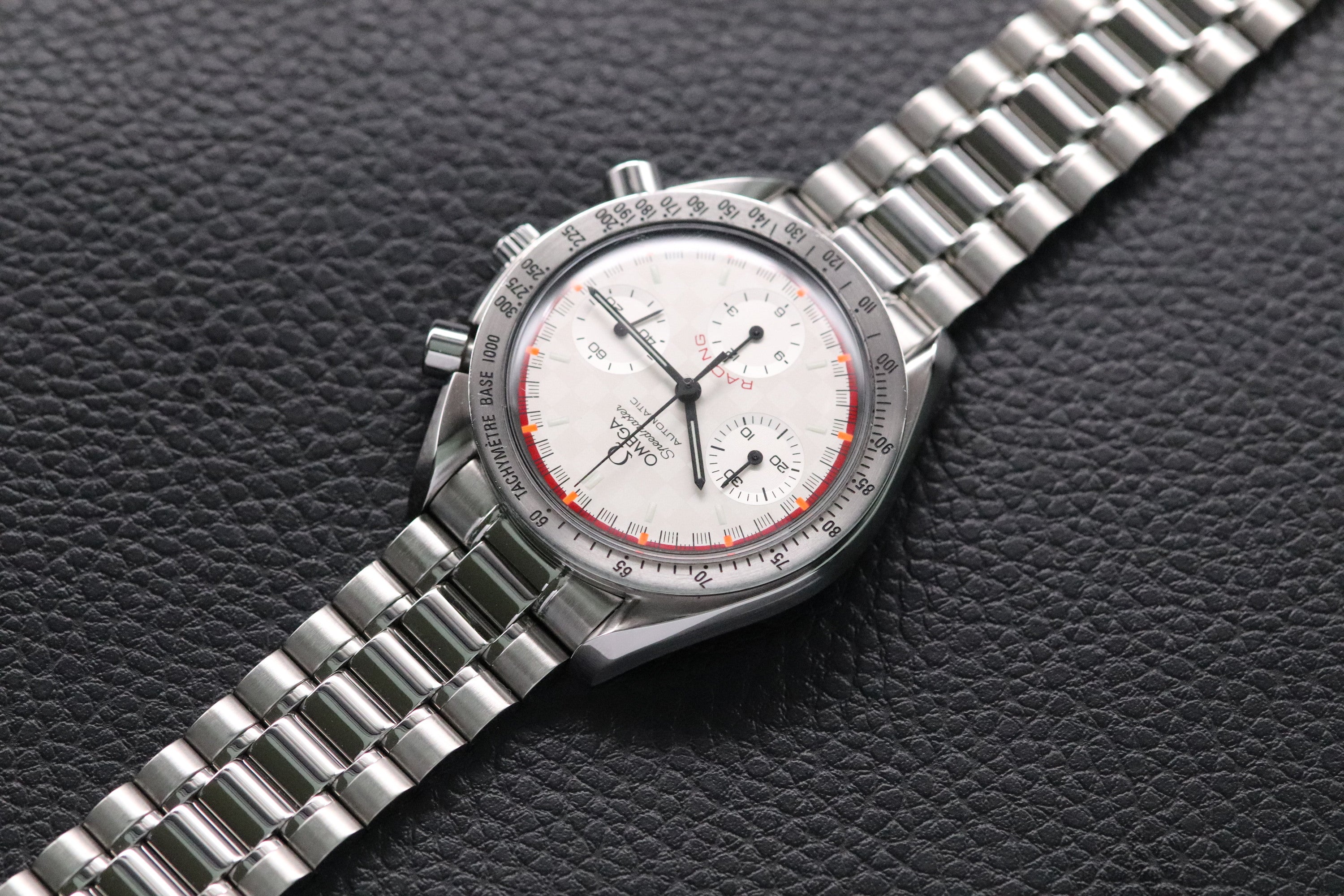 Omega Speedmaster Reduced 3517.30 Michael Schumacher 2001 Papers