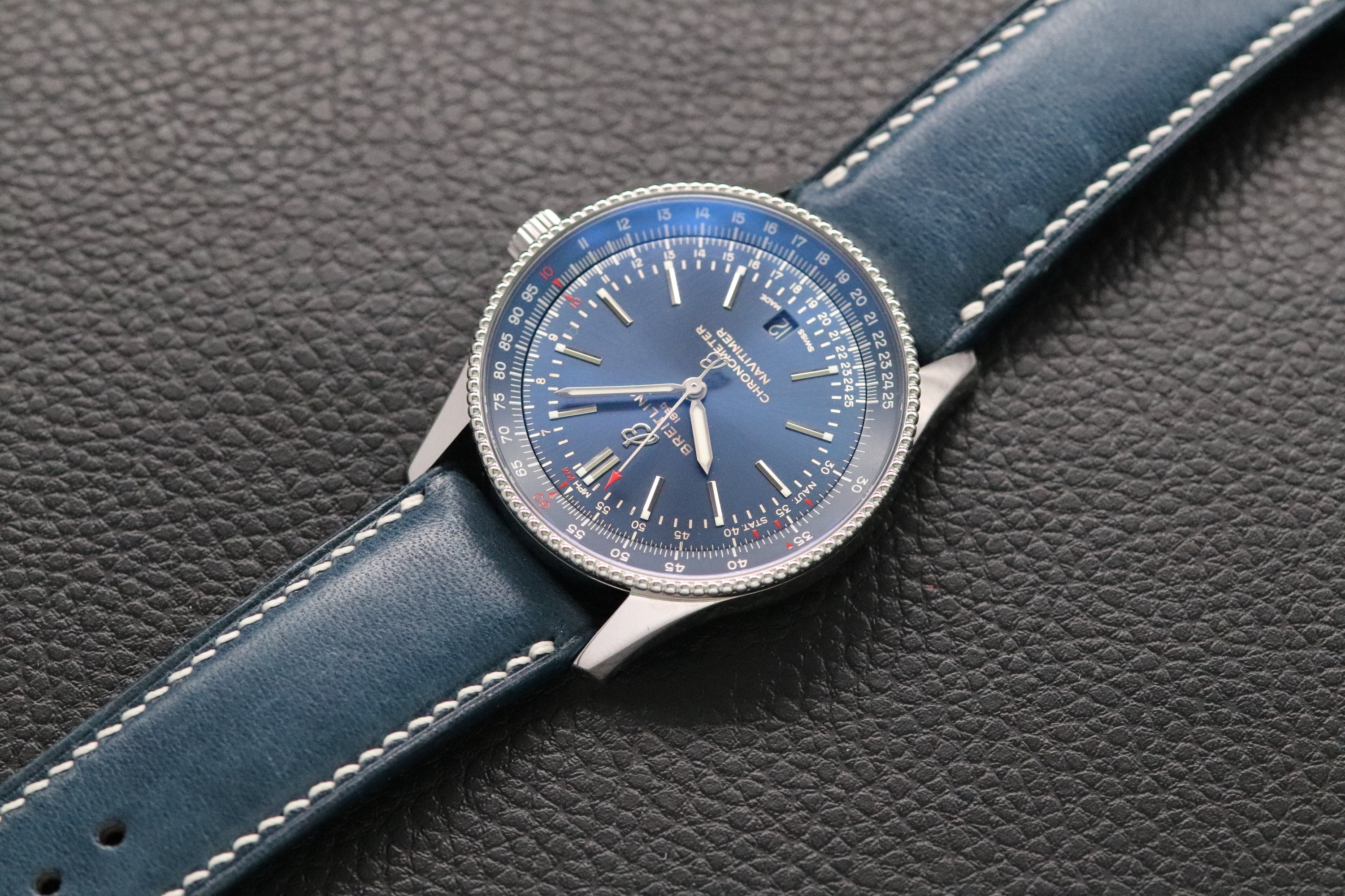Breitling Navitimer 41 Blue A17326 Papers 2021