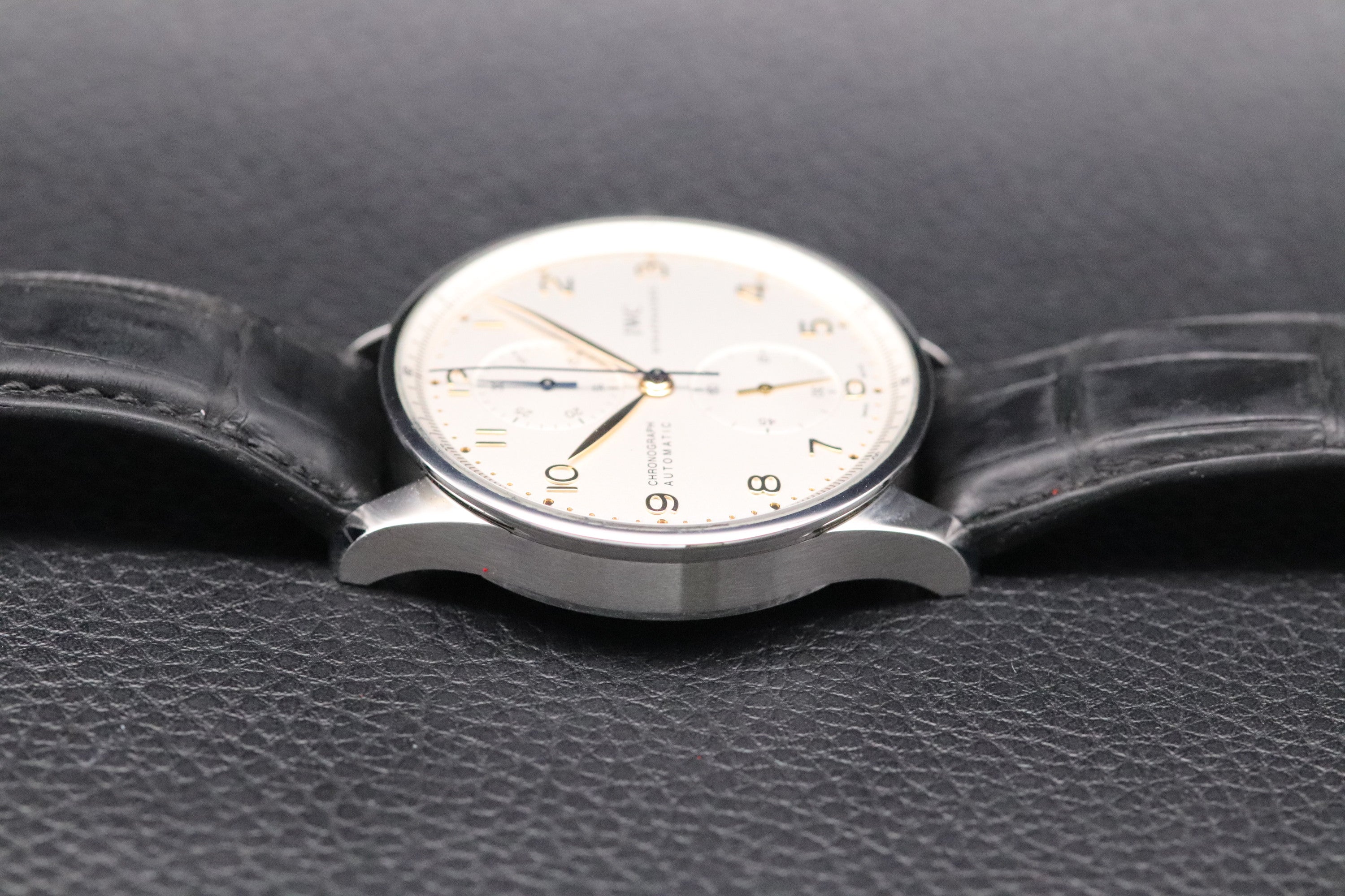 IWC Portugieser Chronograph IW371445 White Dial 2018