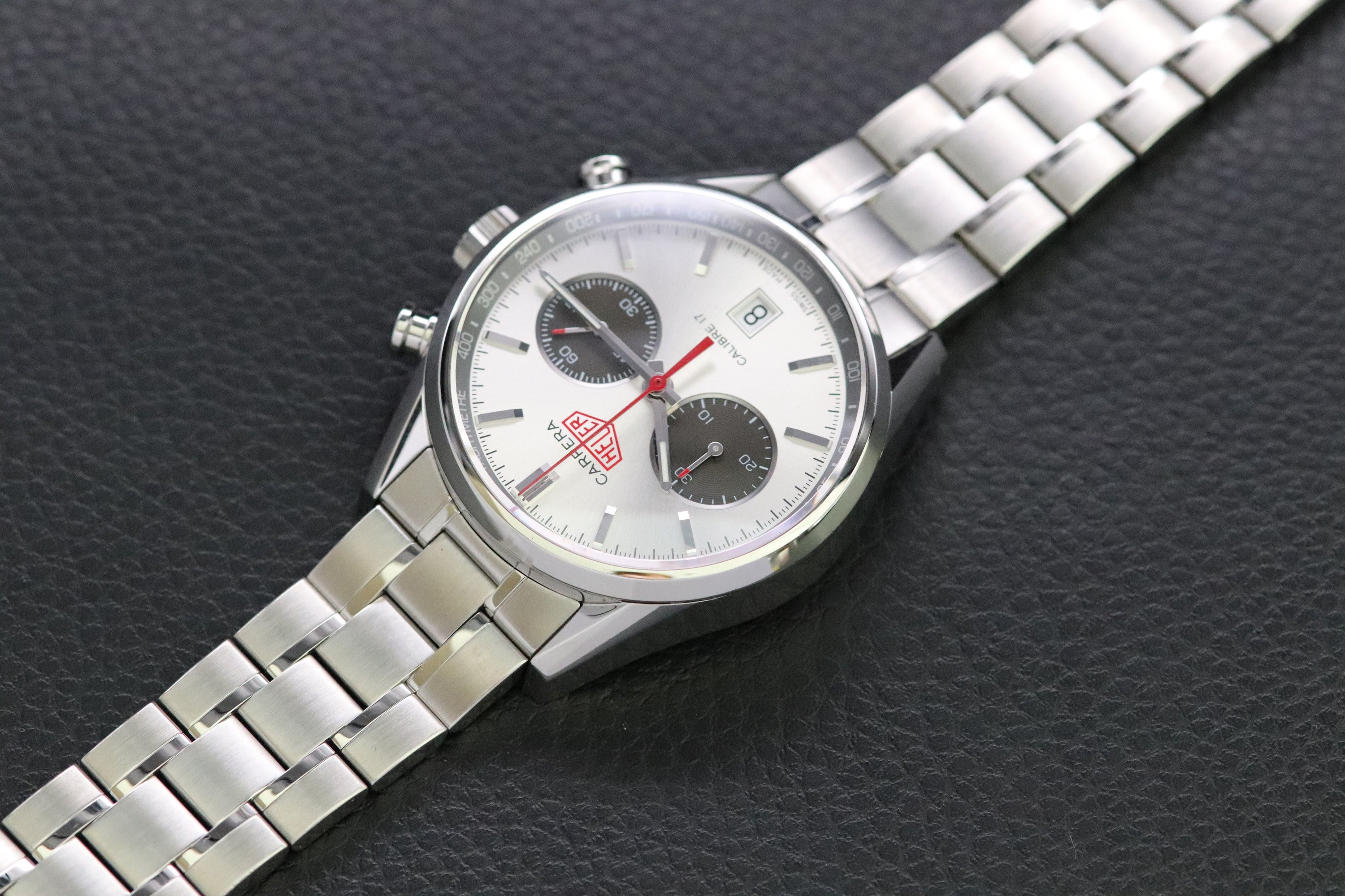 Tag Heuer Carrera Calibre 17 CV2119.BA0722 Fullset 2012 Box+Papers