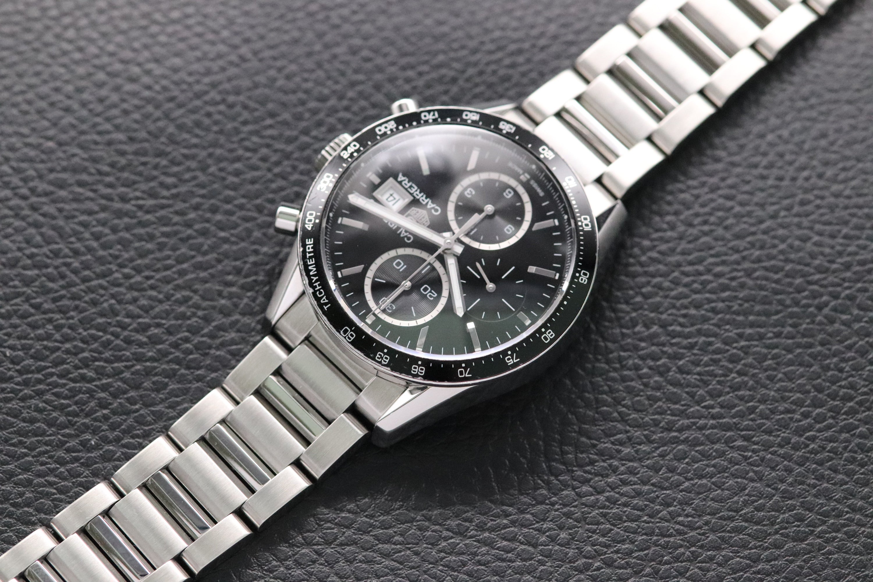 Tag Heuer Carrera Calibre 16 CV201AJ Black Dial 2017