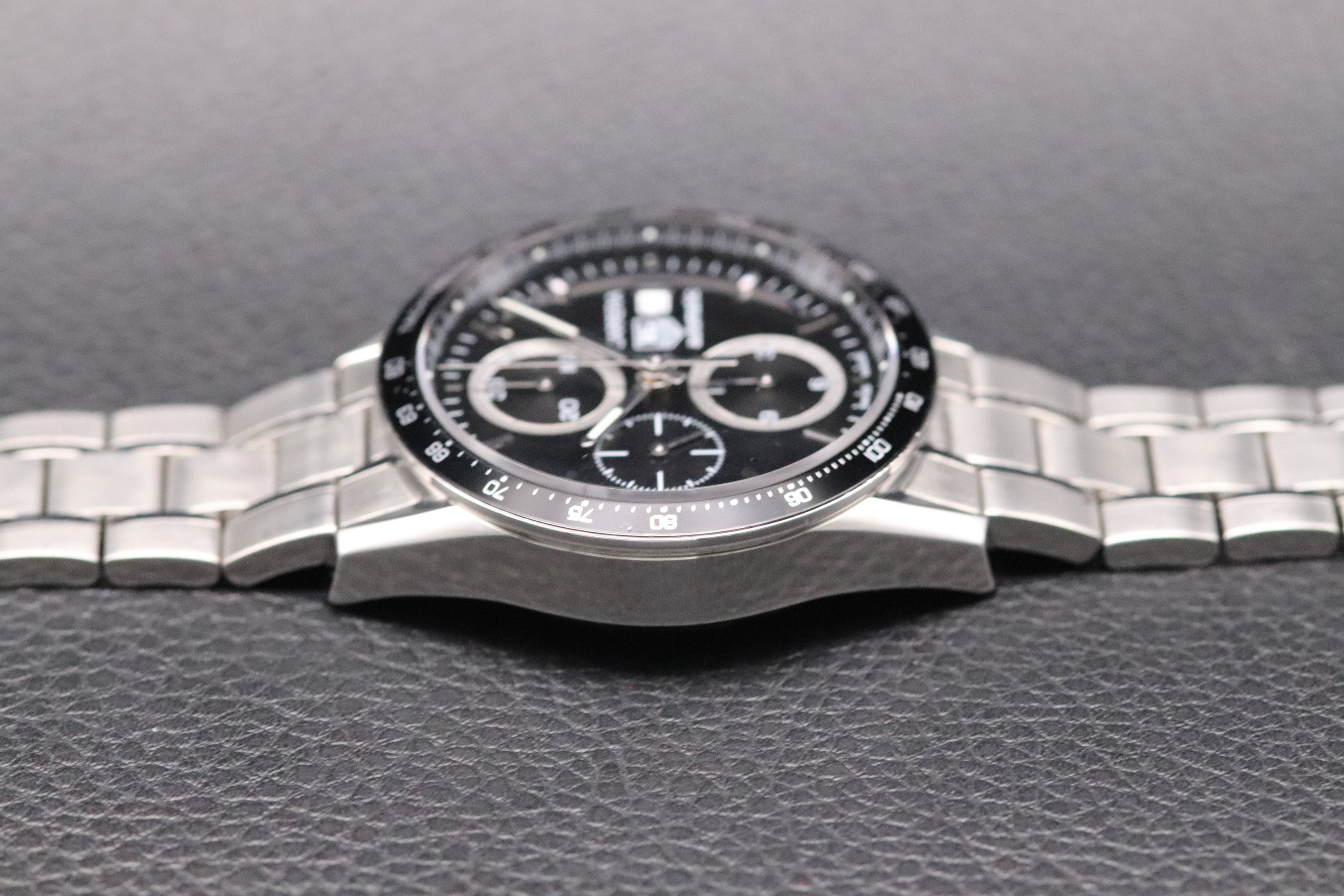 Tag Heuer Carrera Calibre 16 CV2010 Black Dial 2015