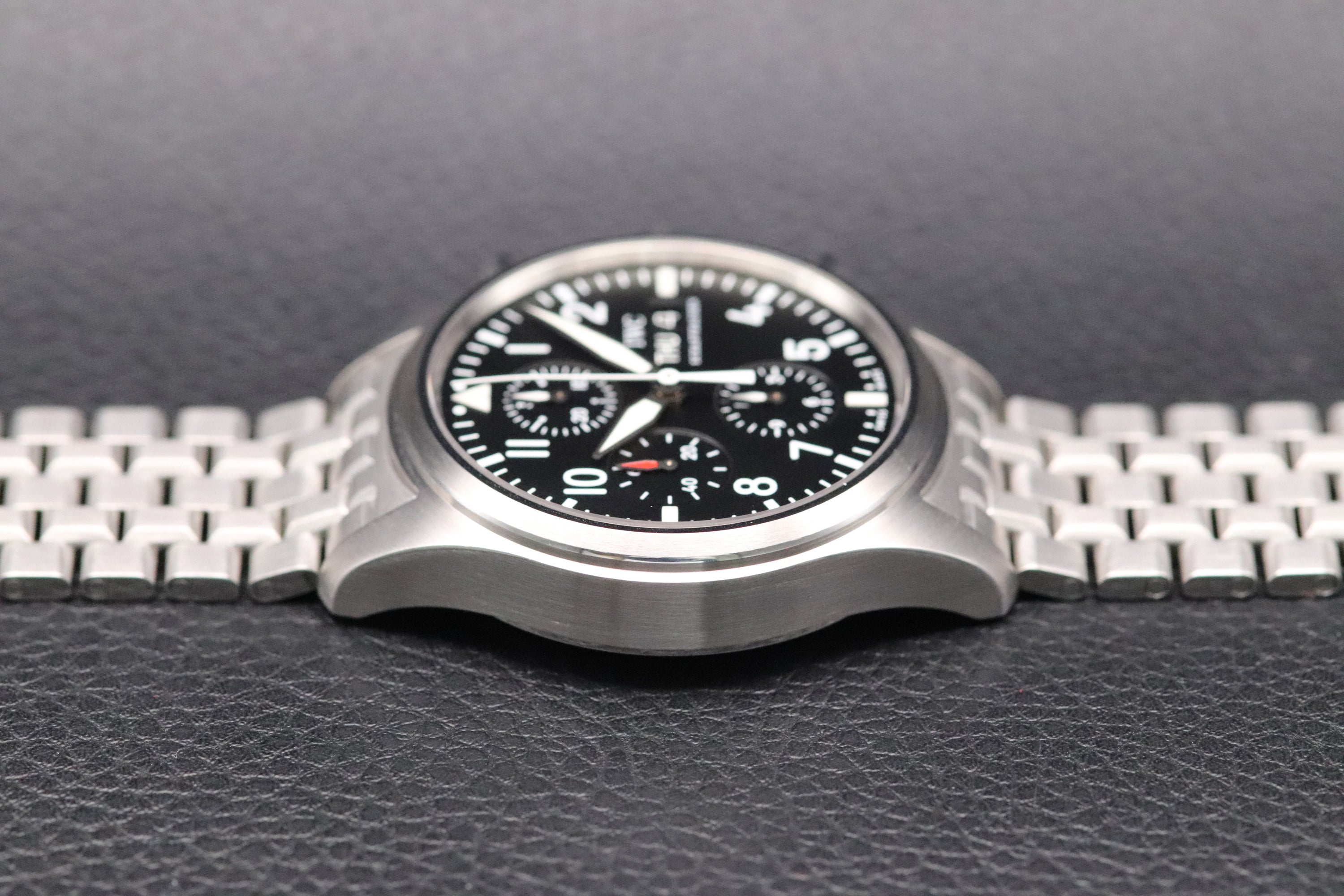 IWC Fliegeruhr Chronograph IW371704 Black Dial 2009
