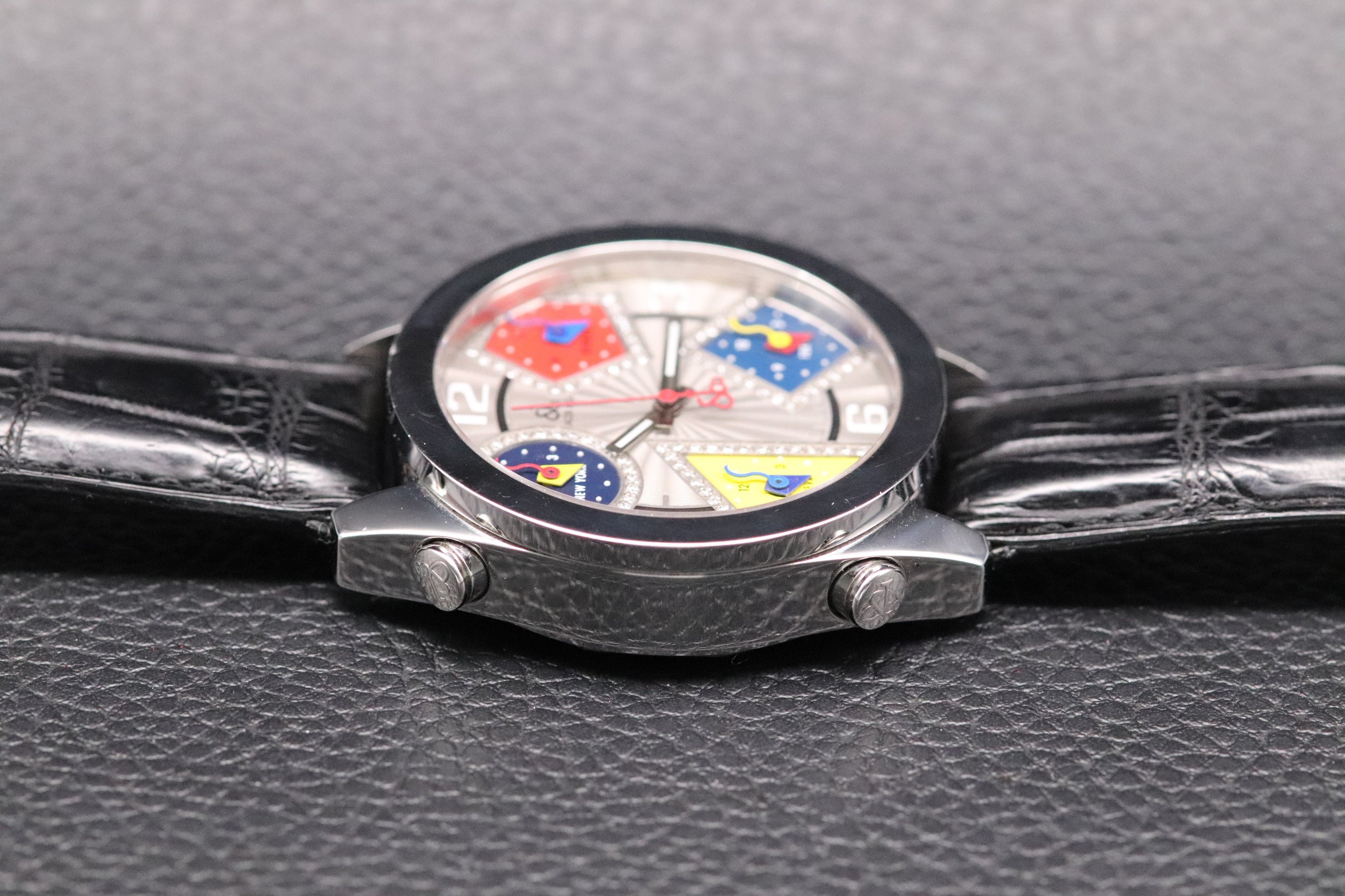 Jacob & CO 5 Time Zones A5295 Box+Straps