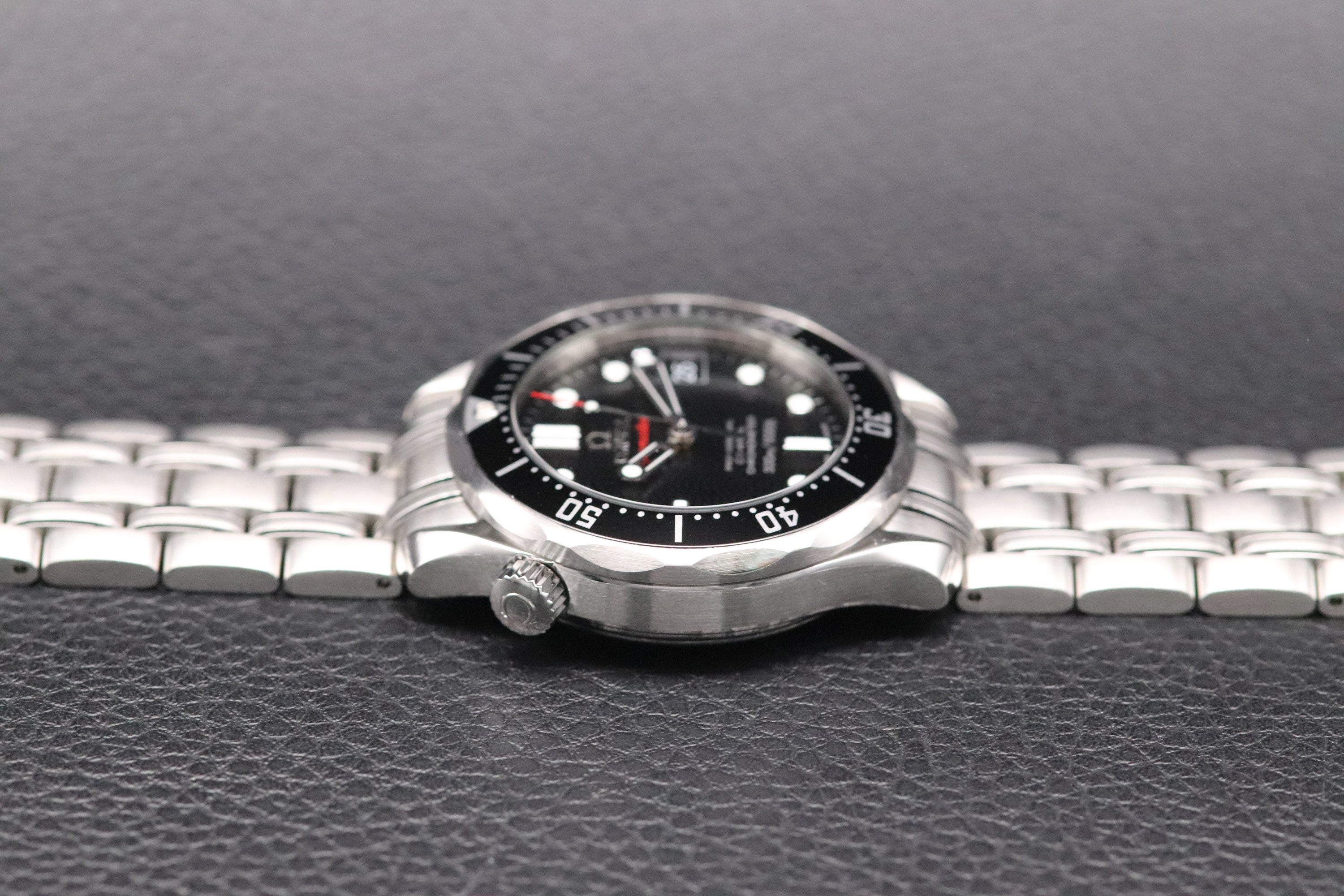 Omega Seamaster Diver 300M 212.30.36.20.01.001 Black Dial 2012
