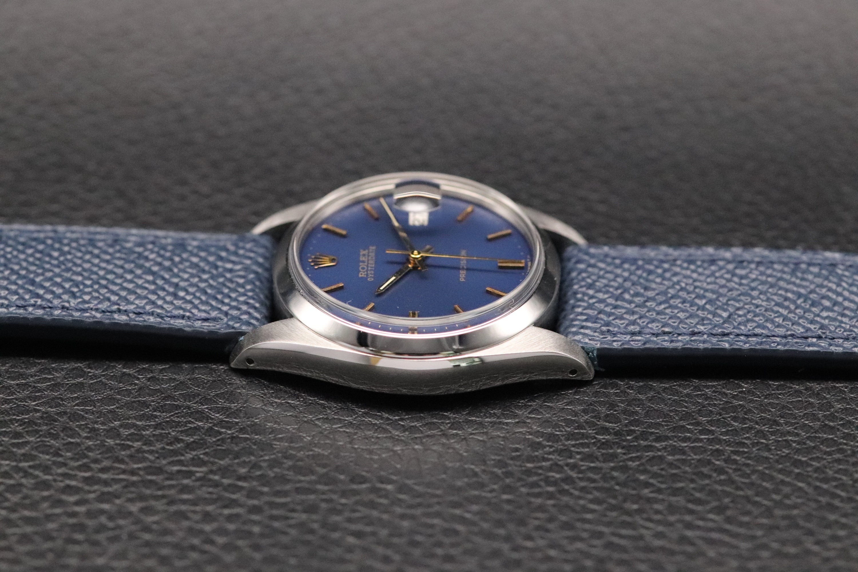 Rolex Oysterdate Precision 6694 Blue Dial 1981