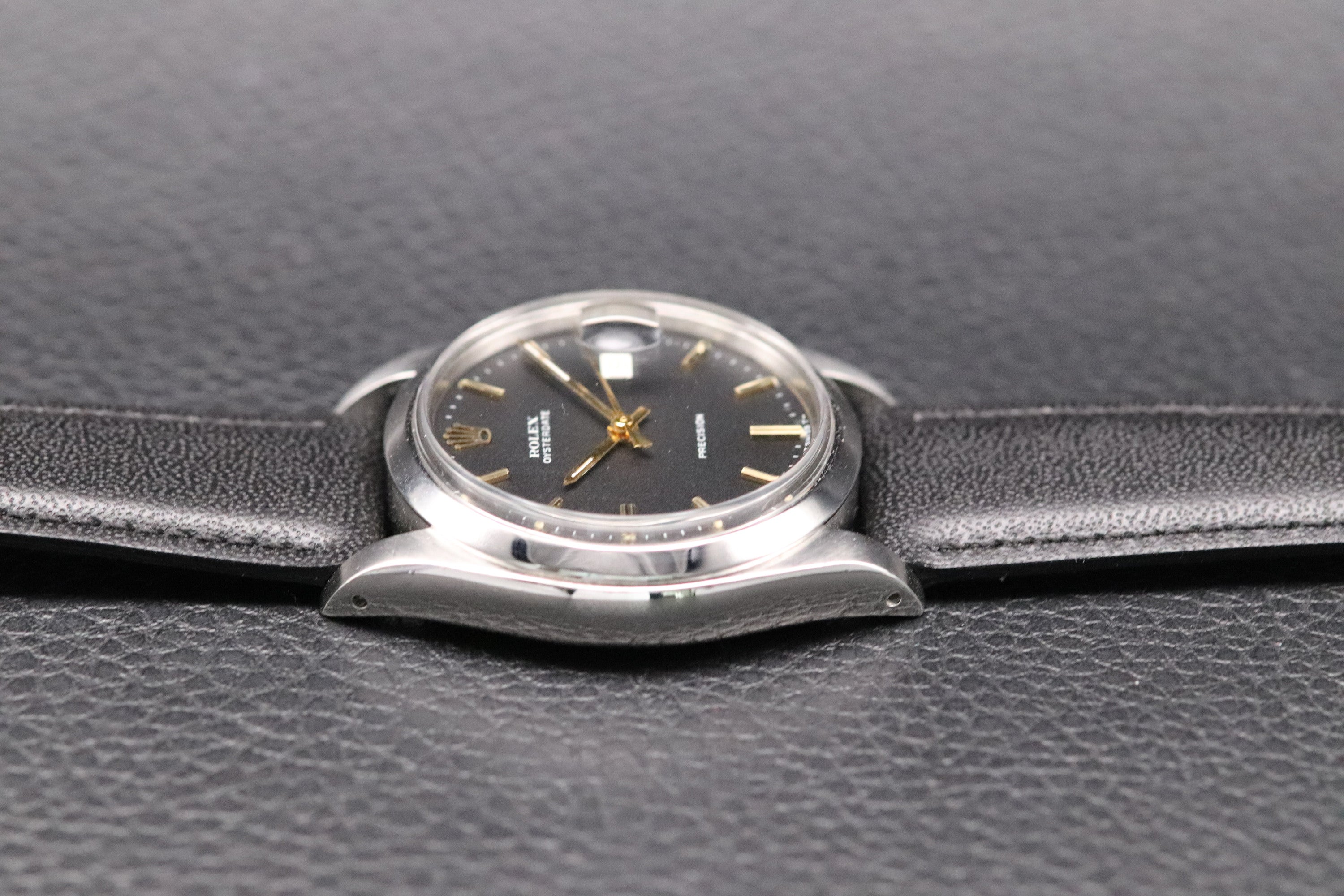 Rolex Oysterdate Precision 6694 Black Dial 1982