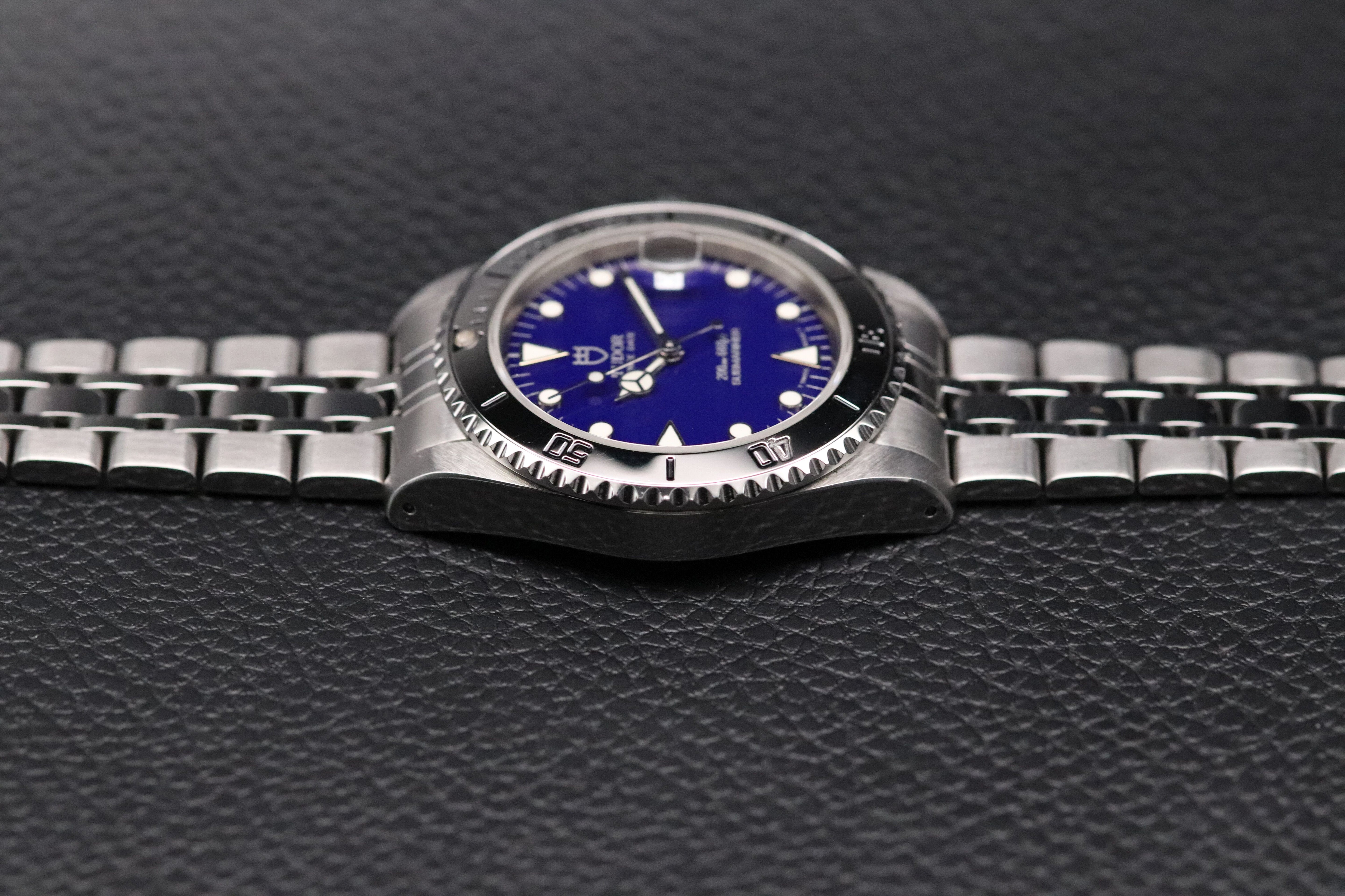 Tudor Submariner 75190 Blue 1997