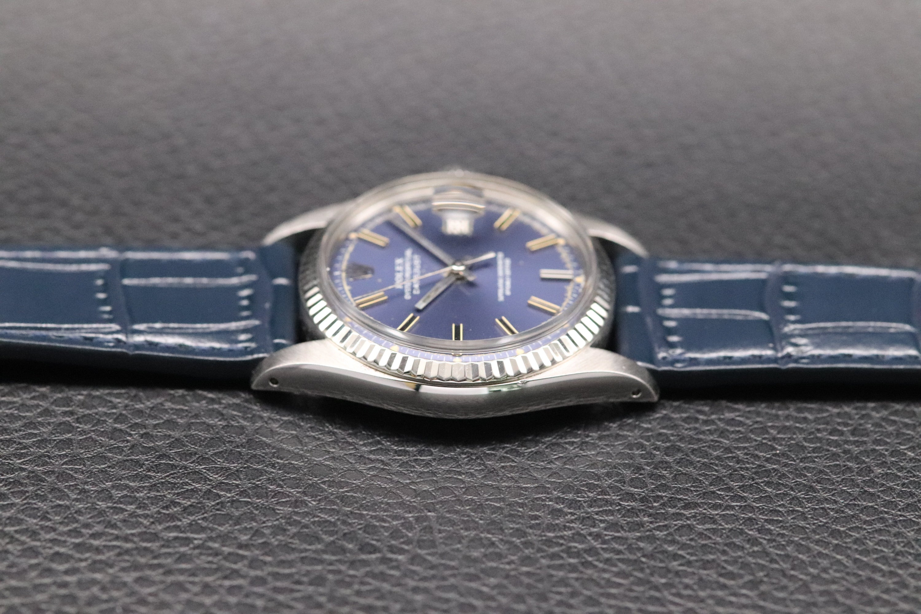 Rolex Datejust 1601 Blue Dial 1972