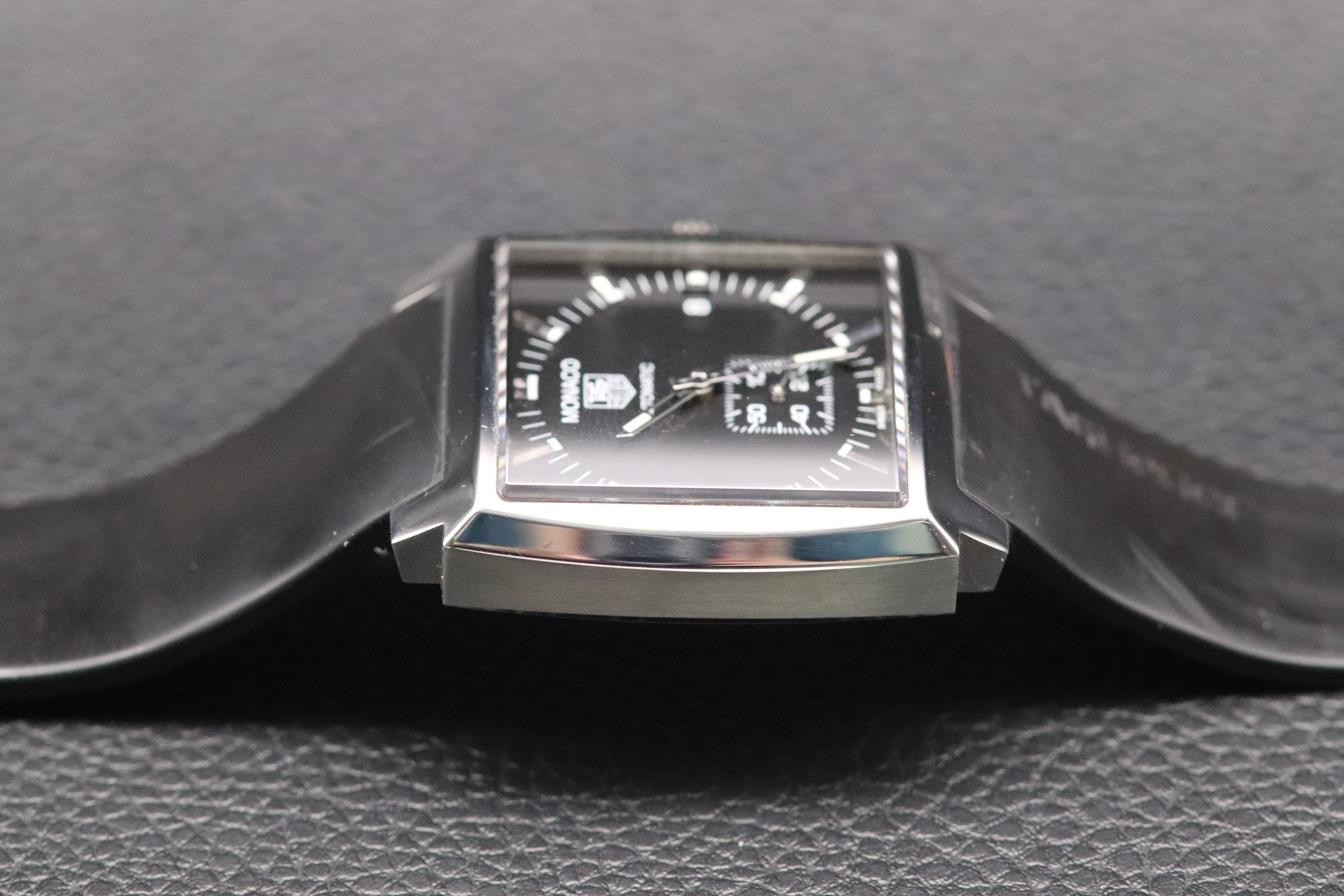 Tag Heuer Monaco WW2110 Black Dial 2012 Papers