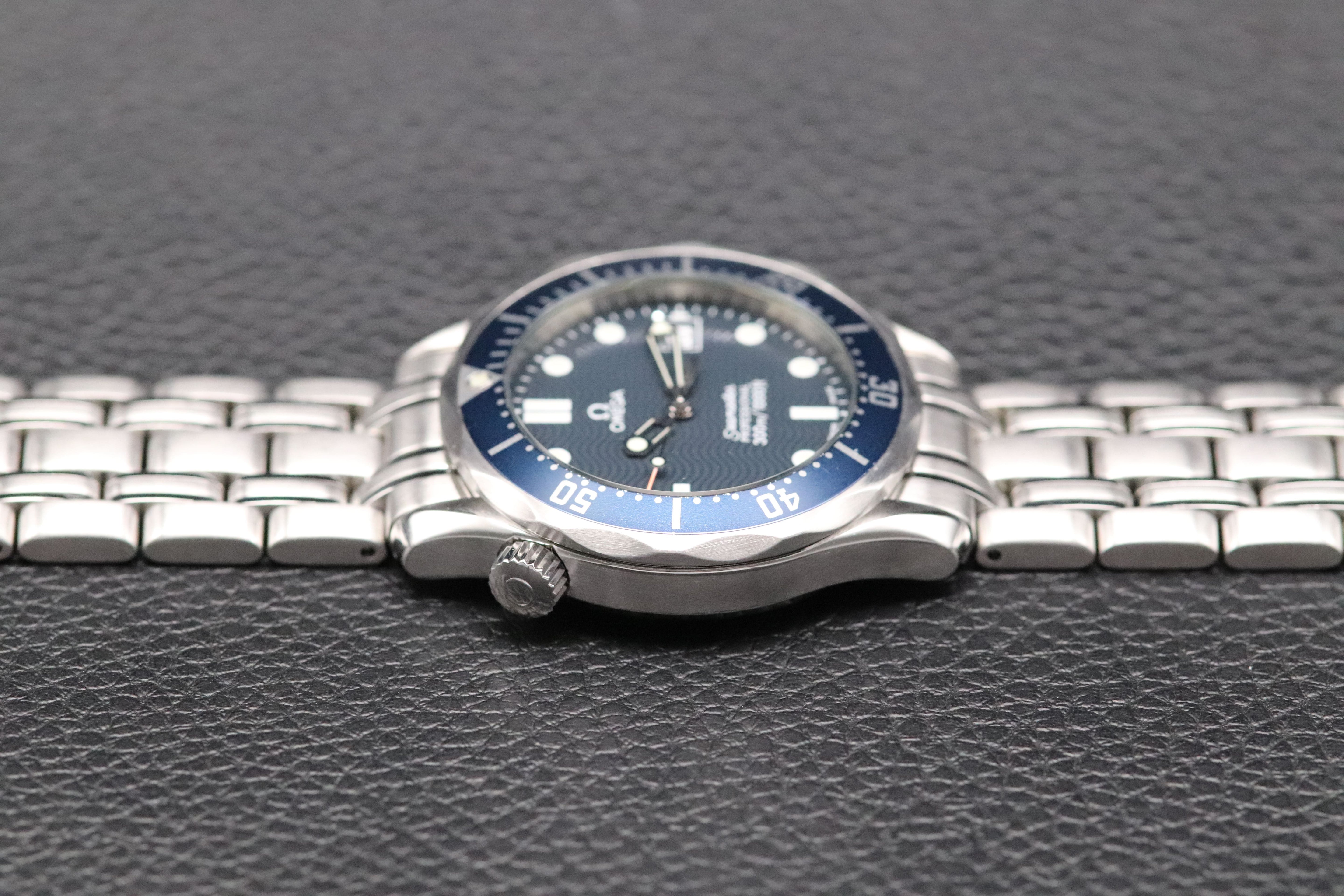 Omega Seamaster 300 2561.80 Blue Dial 1998