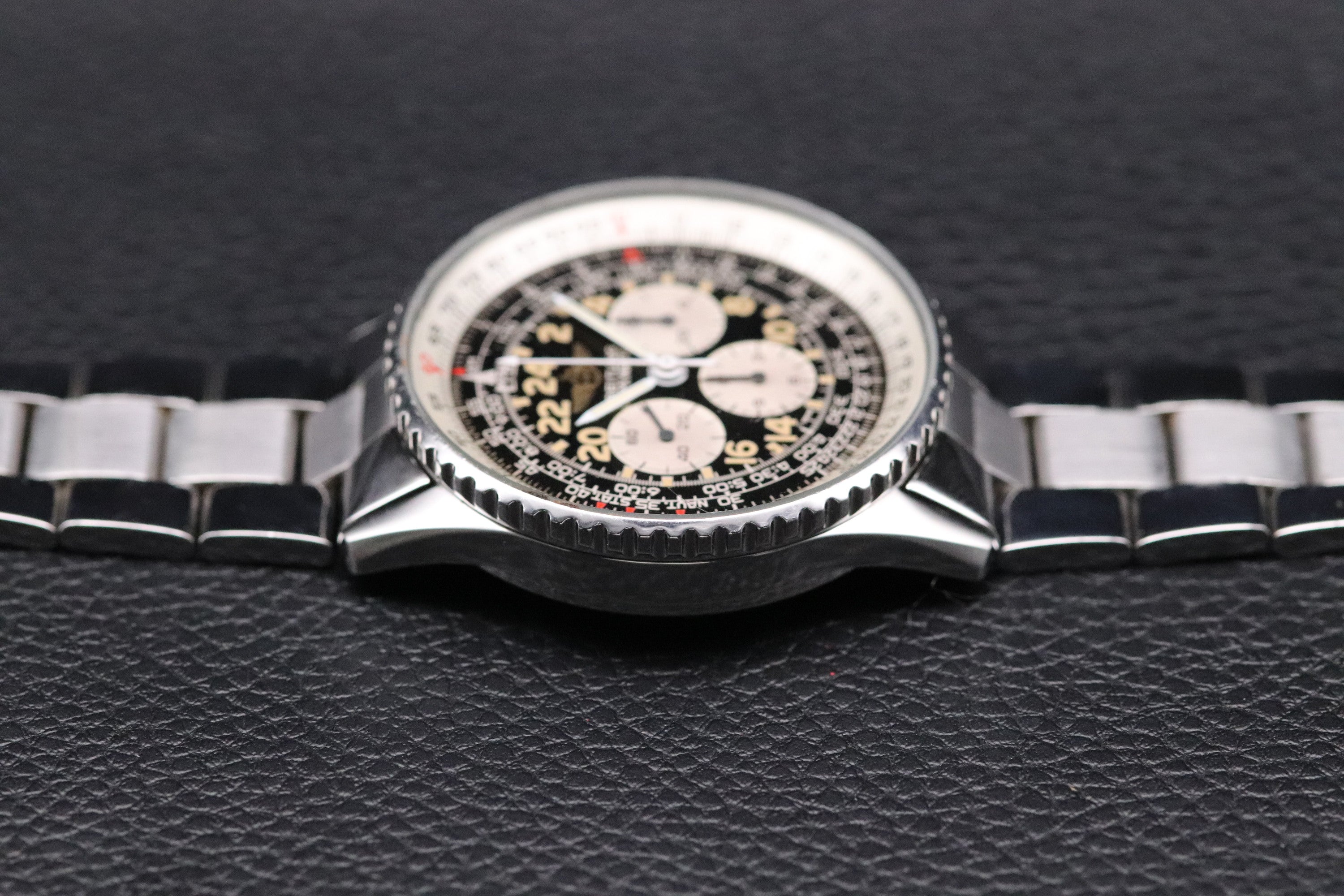 Breitling Navitimer A12019 Cosmonaute 1990 Rare Steel Bracelet