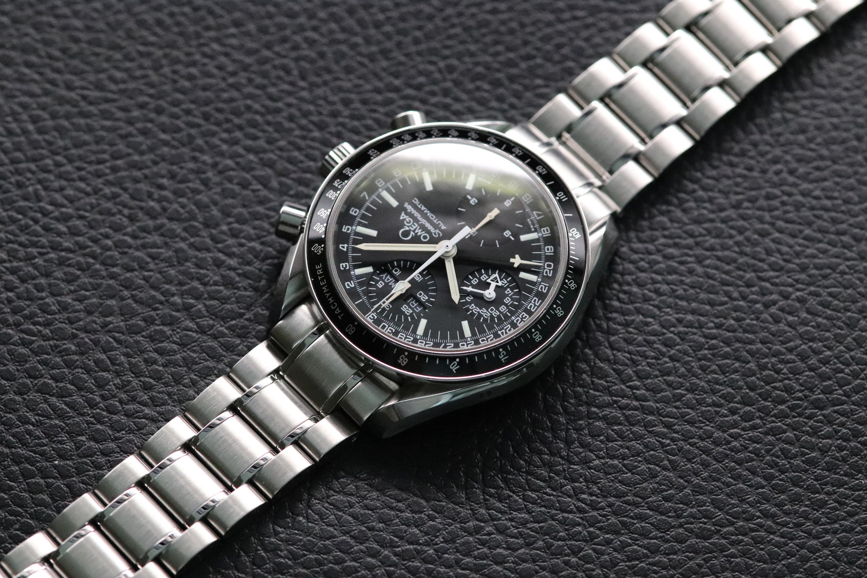 Omega Speedmaster Day Date 3520.50 Black Dial 1998