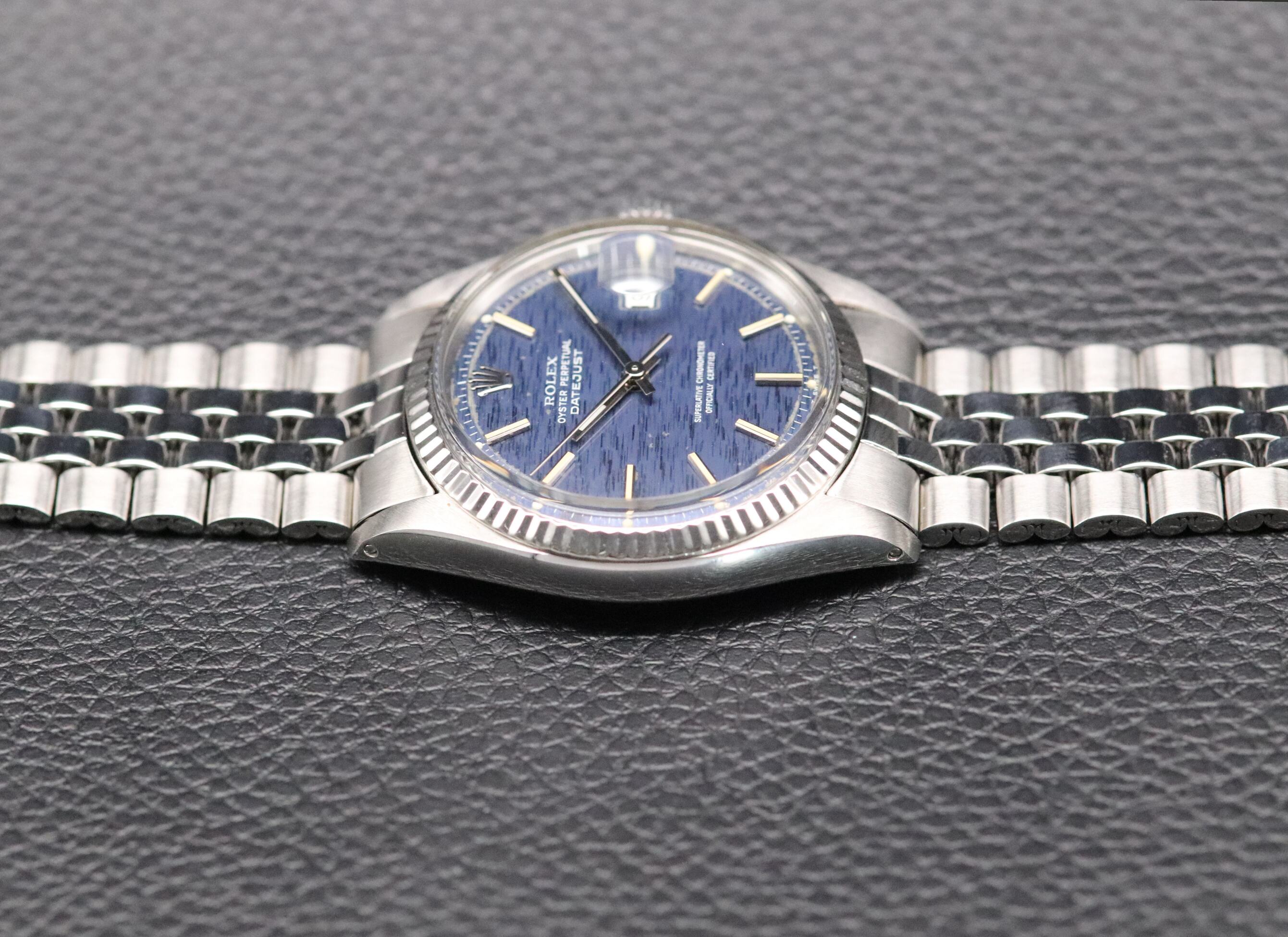 Rolex Datejust 1601 Blue Dial 1970