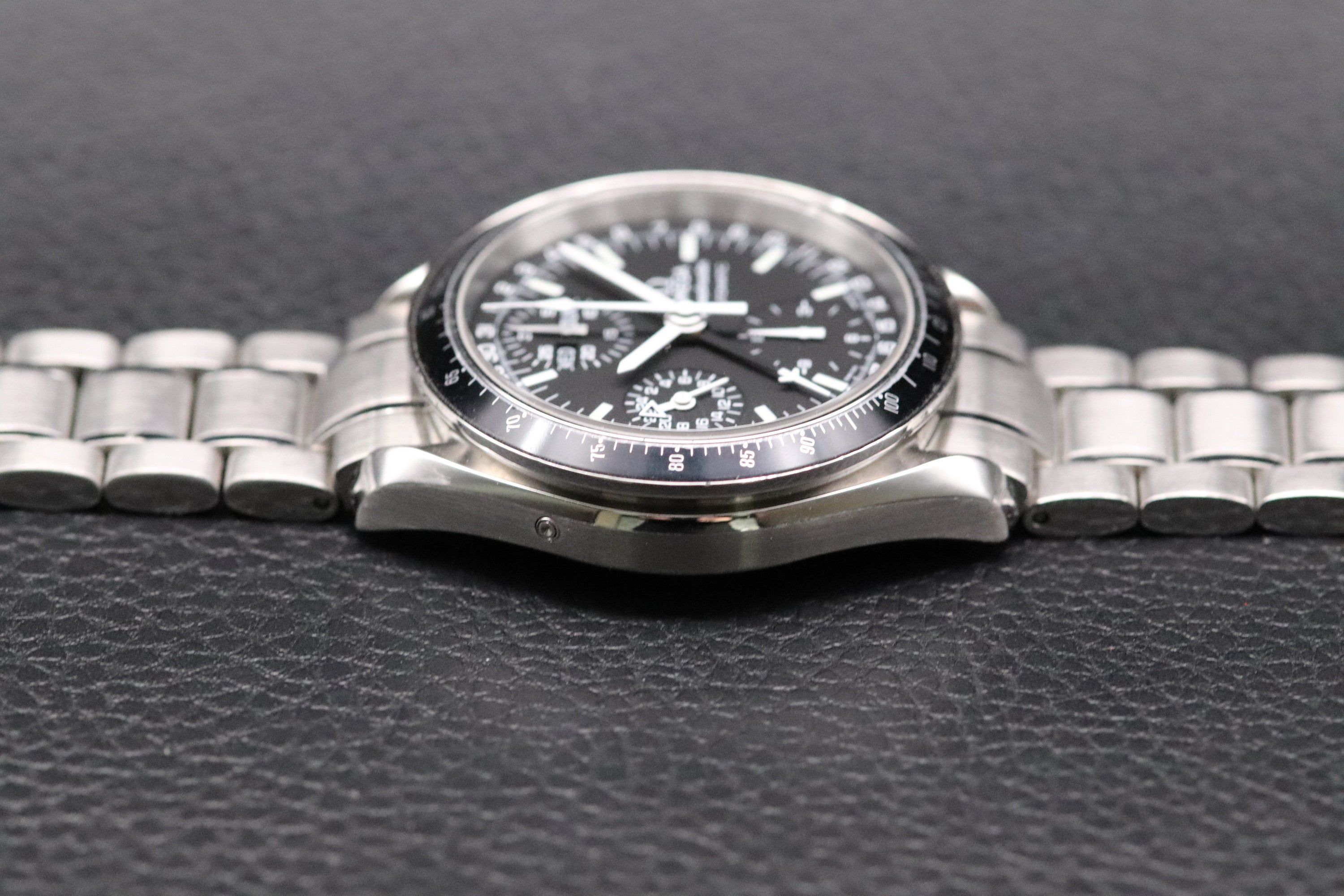 Omega Speedmaster Day Date 3520.50 Black Dial 1998 Papers