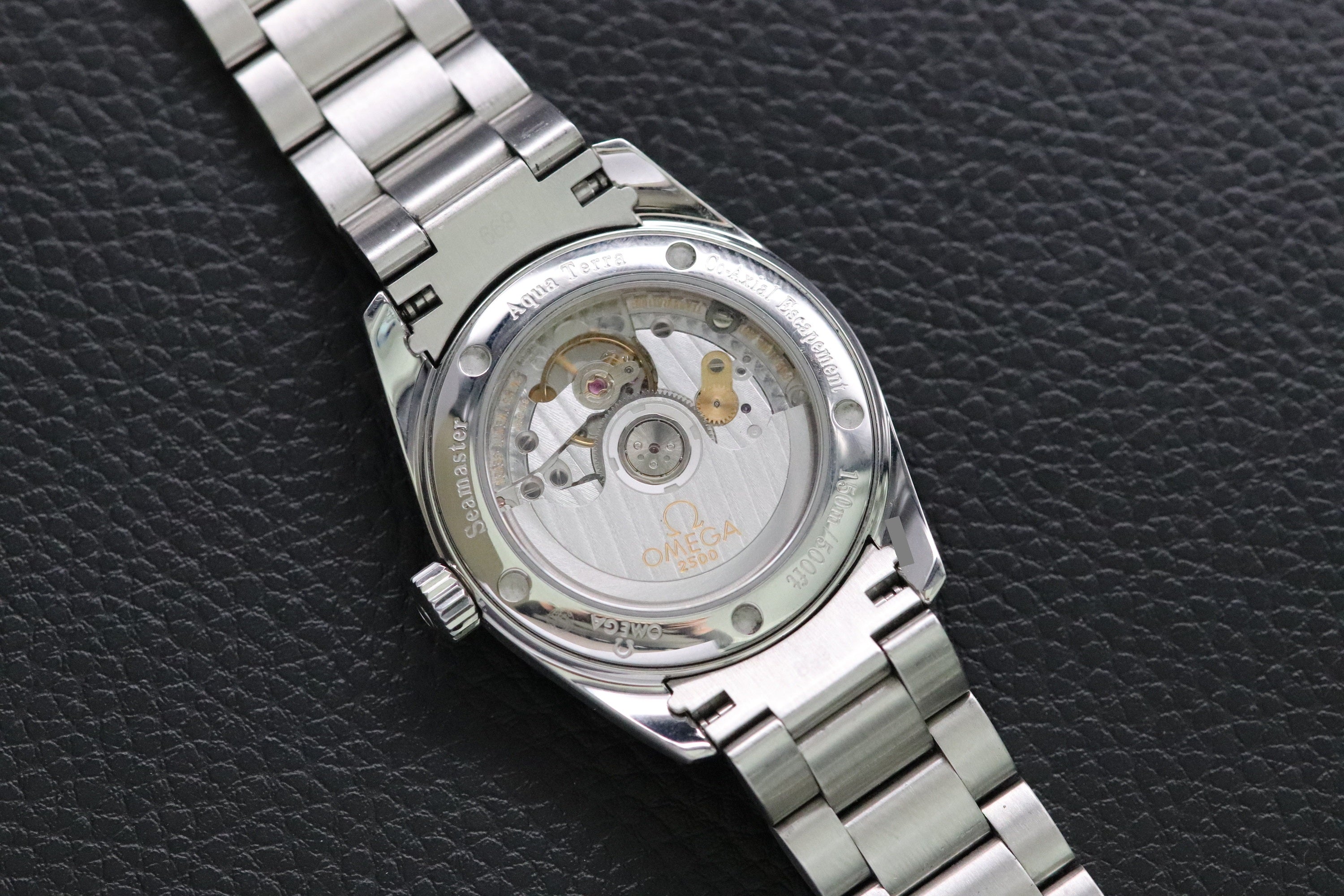 Omega Seamaster Aqua Terra 2504.50 Black Dial 2007