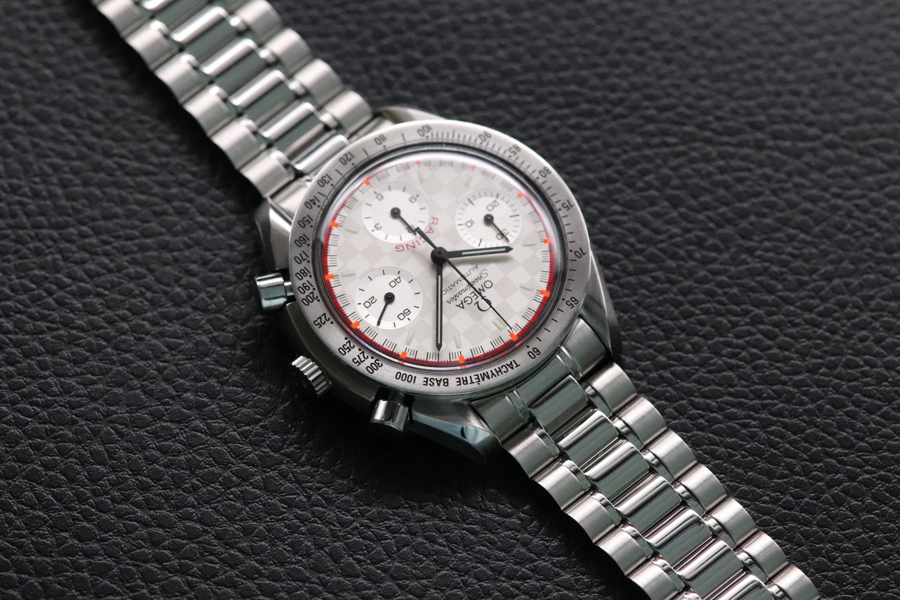 Omega Speedmaster Reduced 3517.30 Michael Schumacher 1999 Fullset Box+Paper