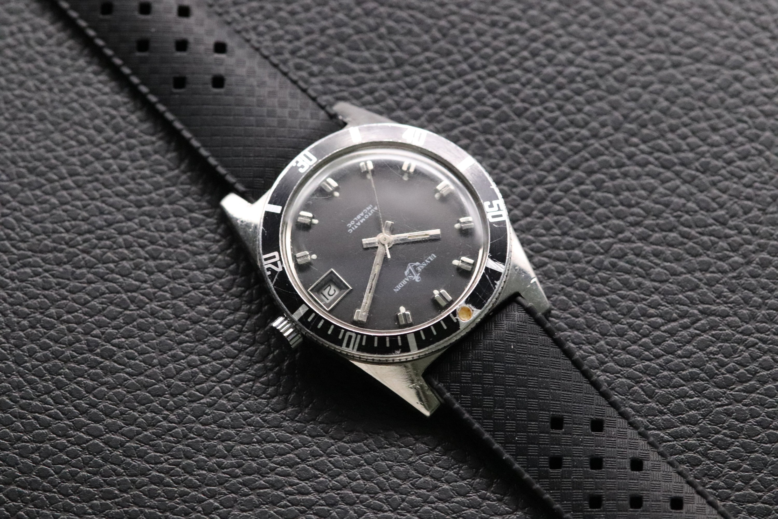 Ulysse Nardin Diver 1970 Millitary Watch