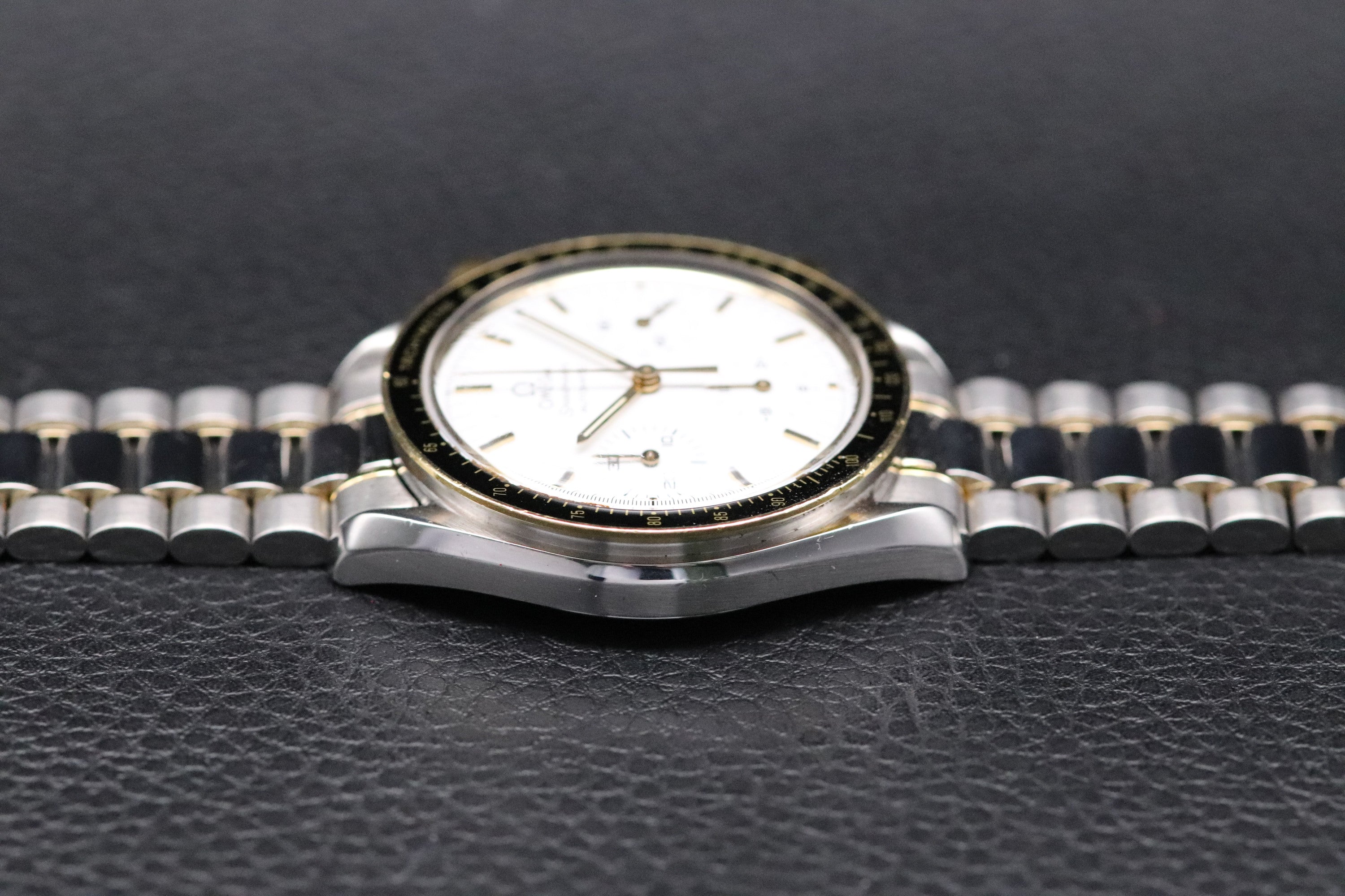 Omega Speedmaster Reduced 3310.20 Albino Gold 1994 Papers