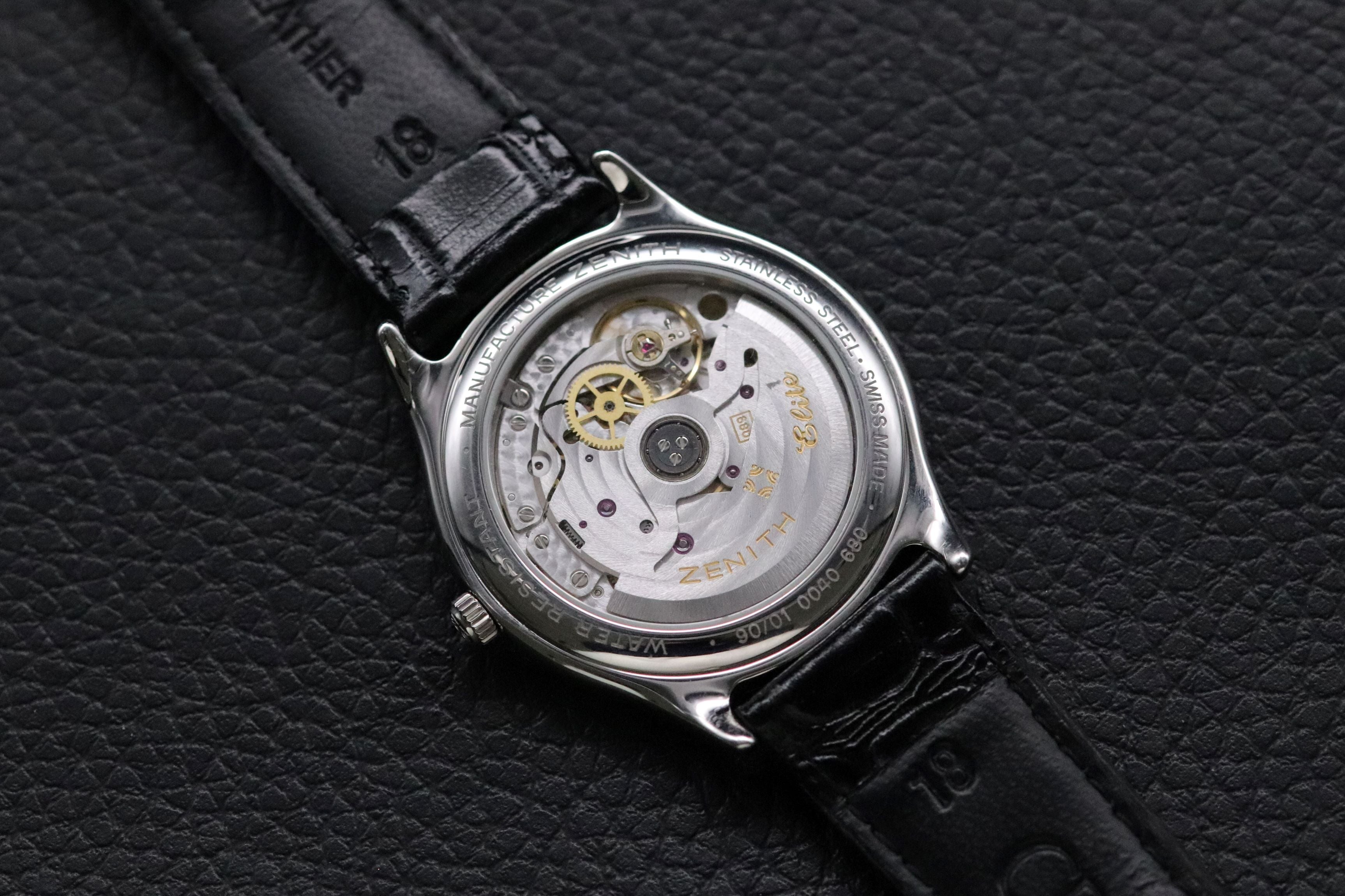 Zenith Elite 90/01.0040.680 Glass Botton 2000