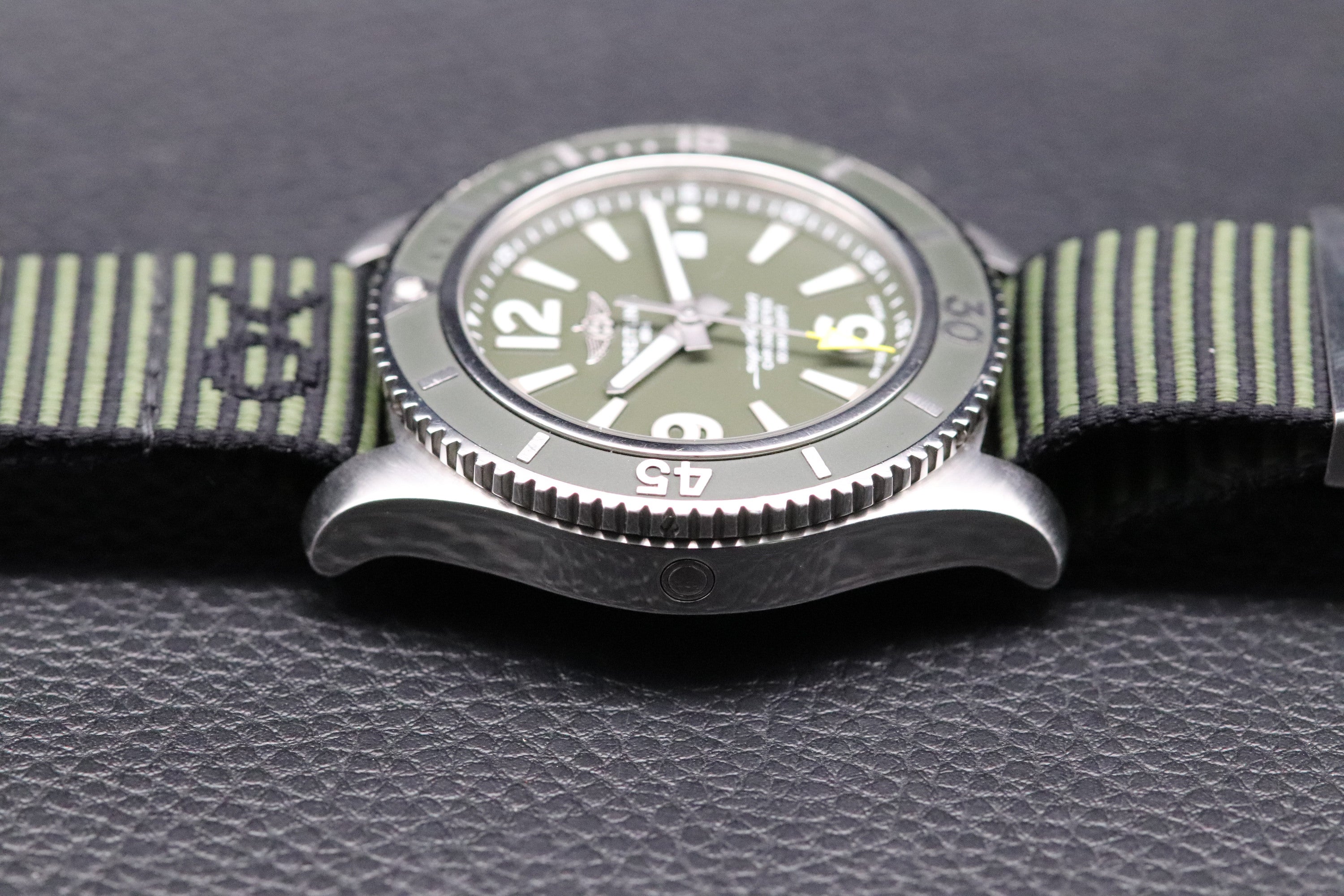 Breitling Superocean 44 Green A17367 NATO 2020 Papers