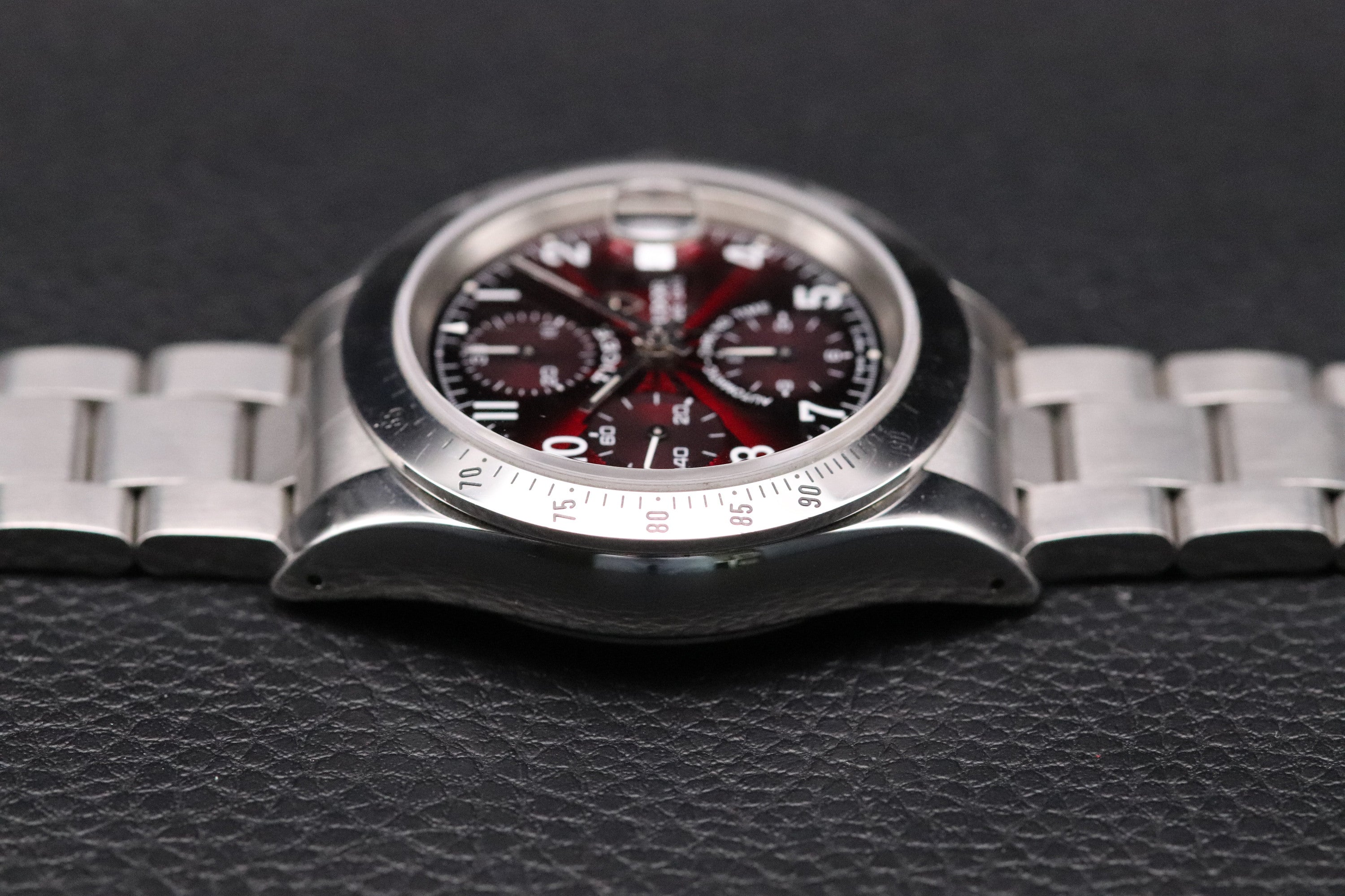 Tudor Prince Date 79280 Bordeaux Dial Fullset 1999 Box+Papers