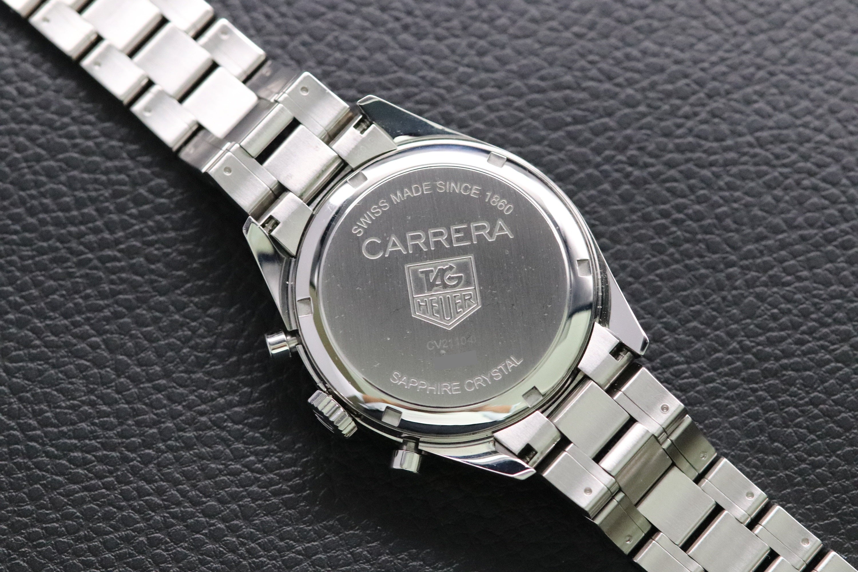 Tag Heuer Carrera Calibre 17 CV2110 Silver Dial 2003