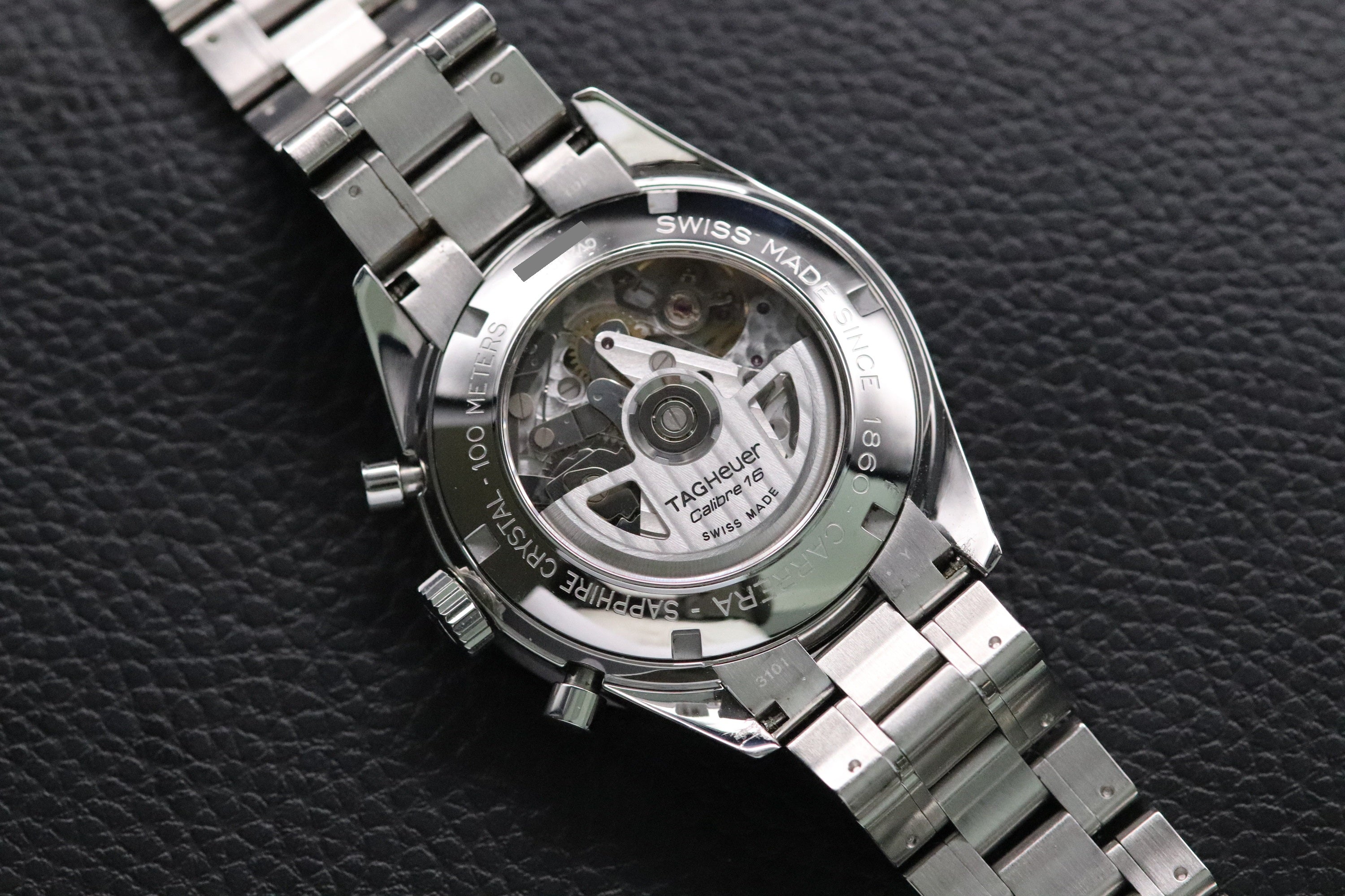 Tag Heuer Carrera Calibre 16 CV2010 Black Dial 2016