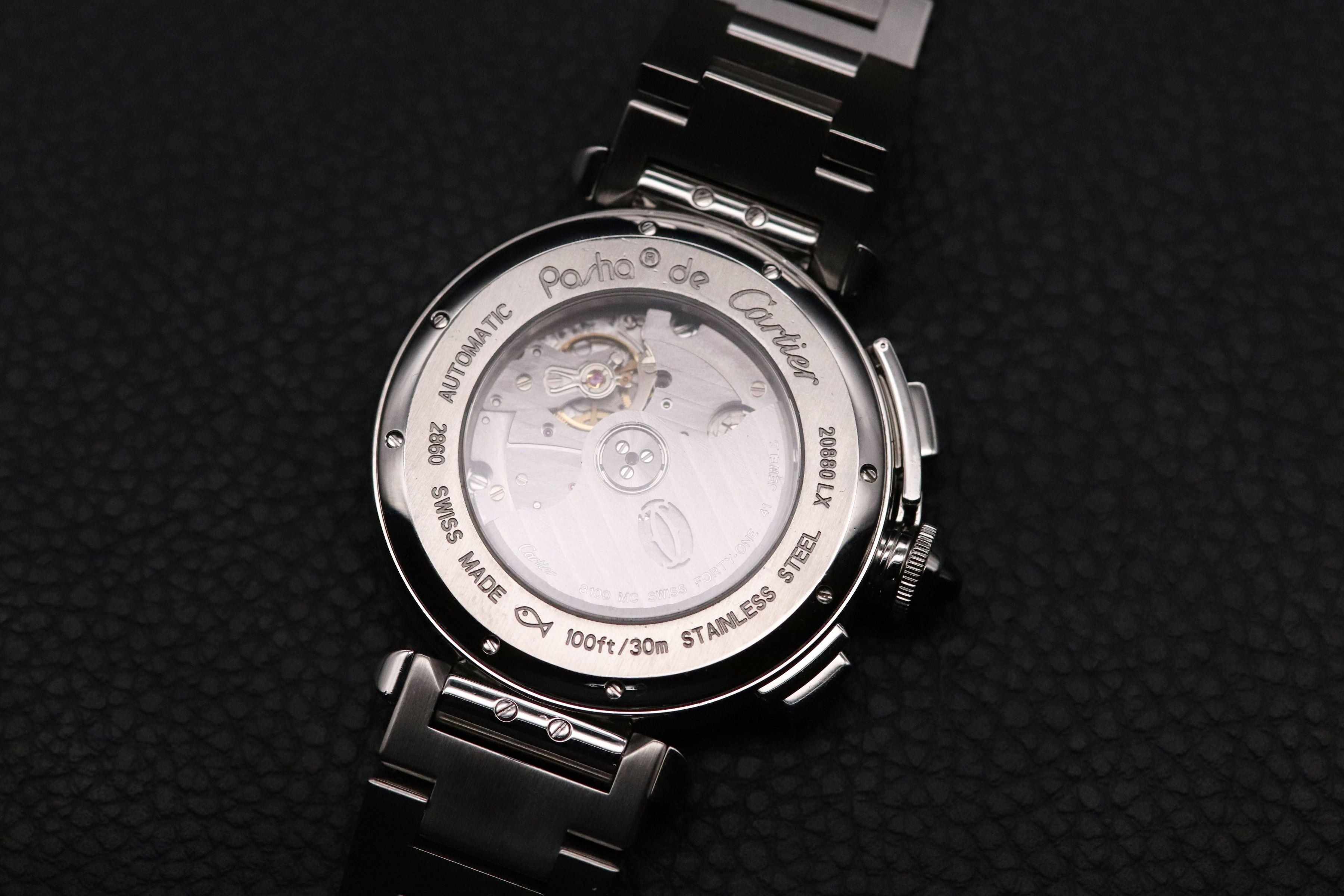 Cartier Pasha Chronograph W31085M7 Fullset 2008