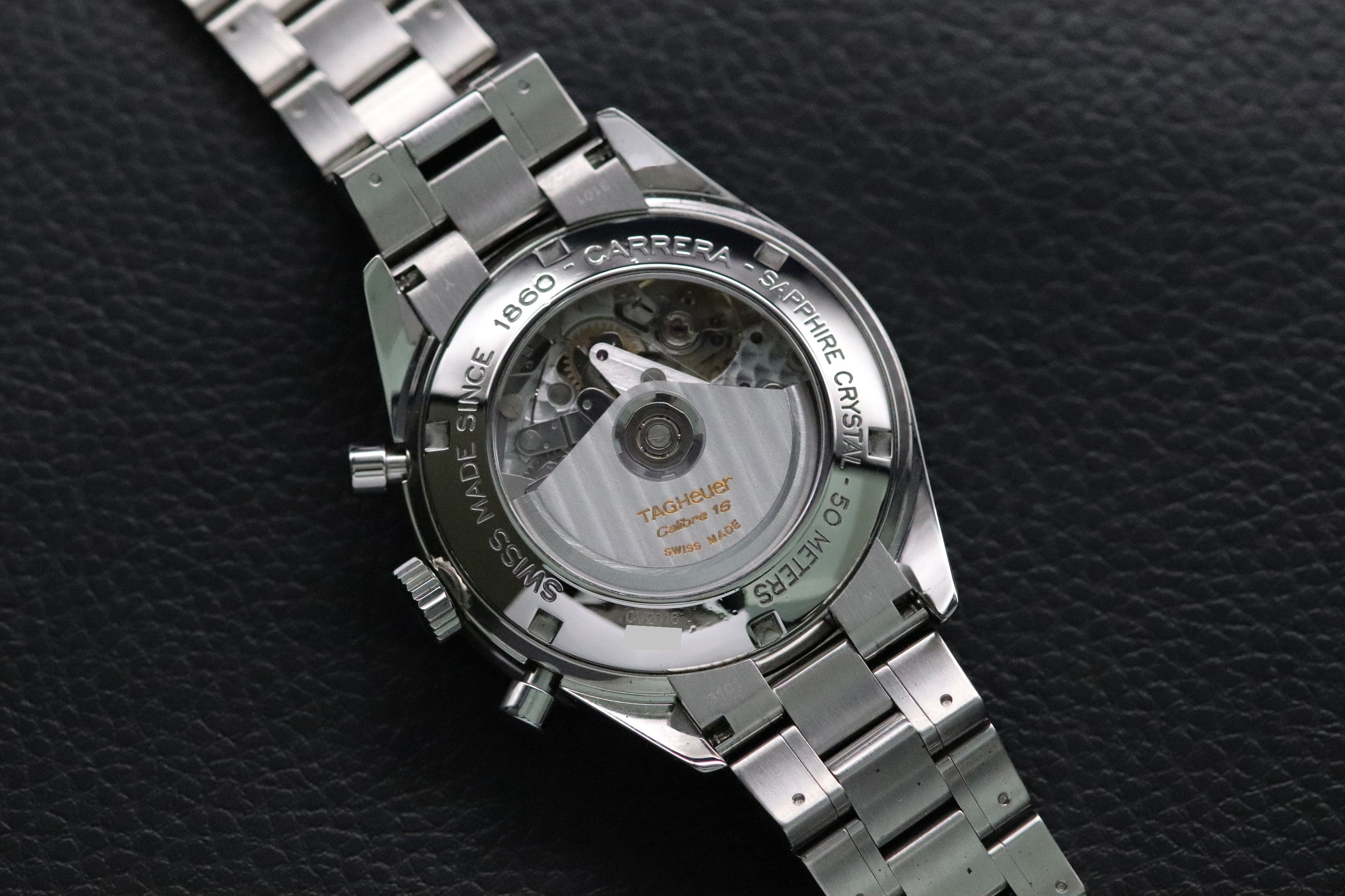 Tag Heuer Carrera Calibre 16 CV2016.BA0786 Fullset 2007 Box+Papers