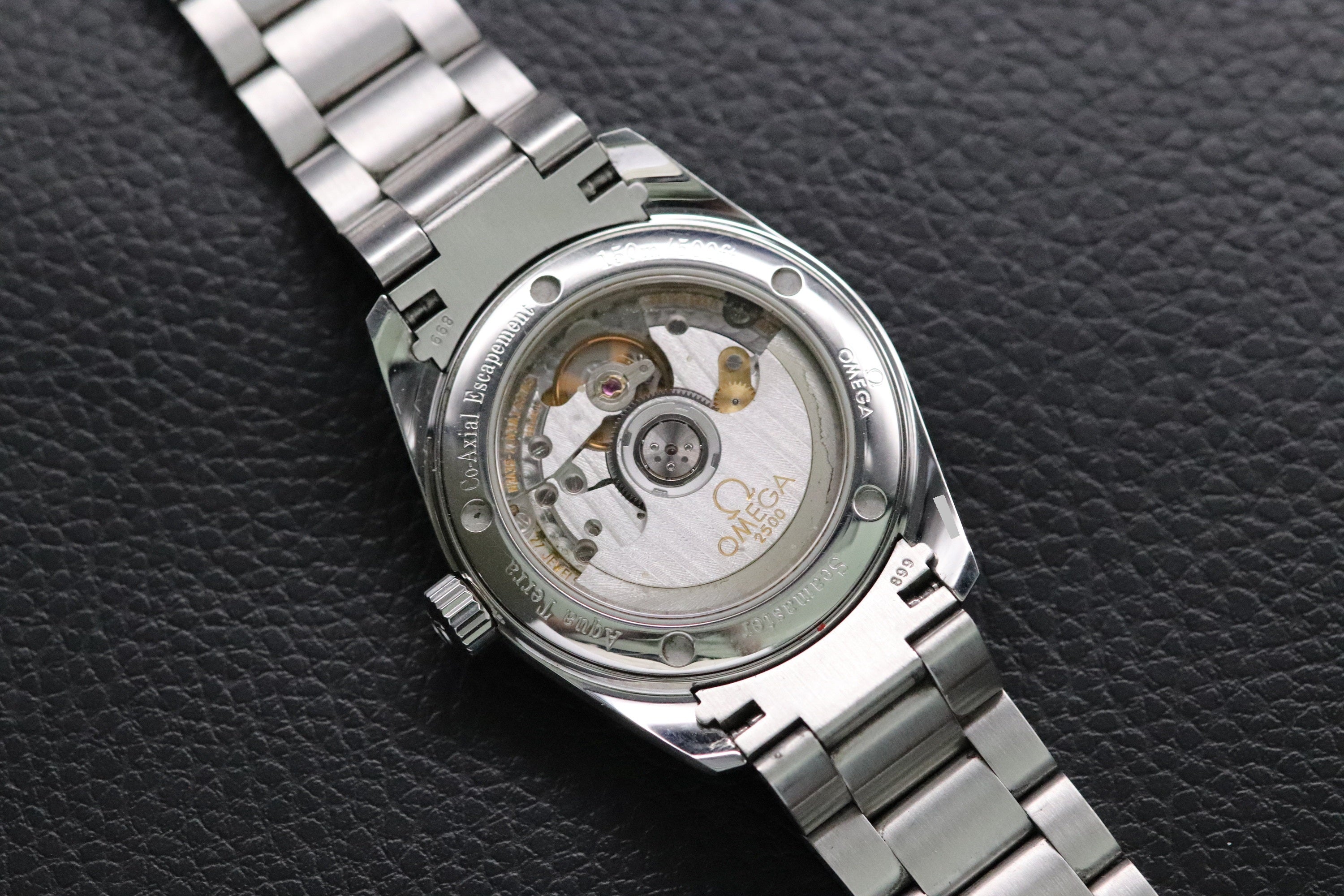 Omega Seamaster Aqua Terra 2504.30 Silver Dial 2005 Papers