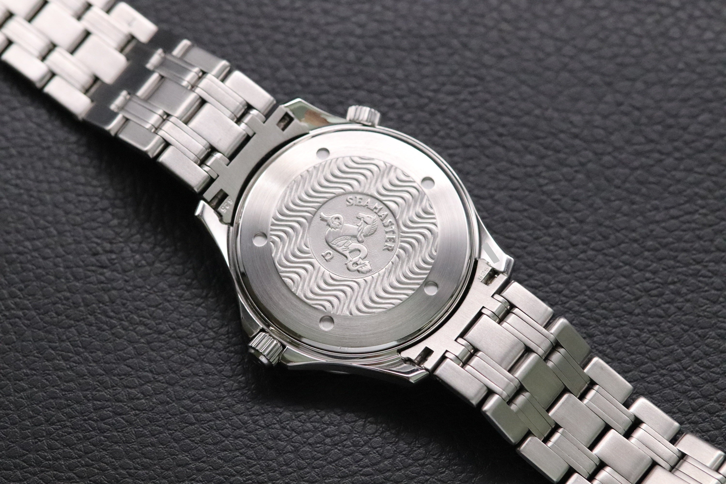 Omega Seamaster 2532.80 Blue Dial 2002 Papers