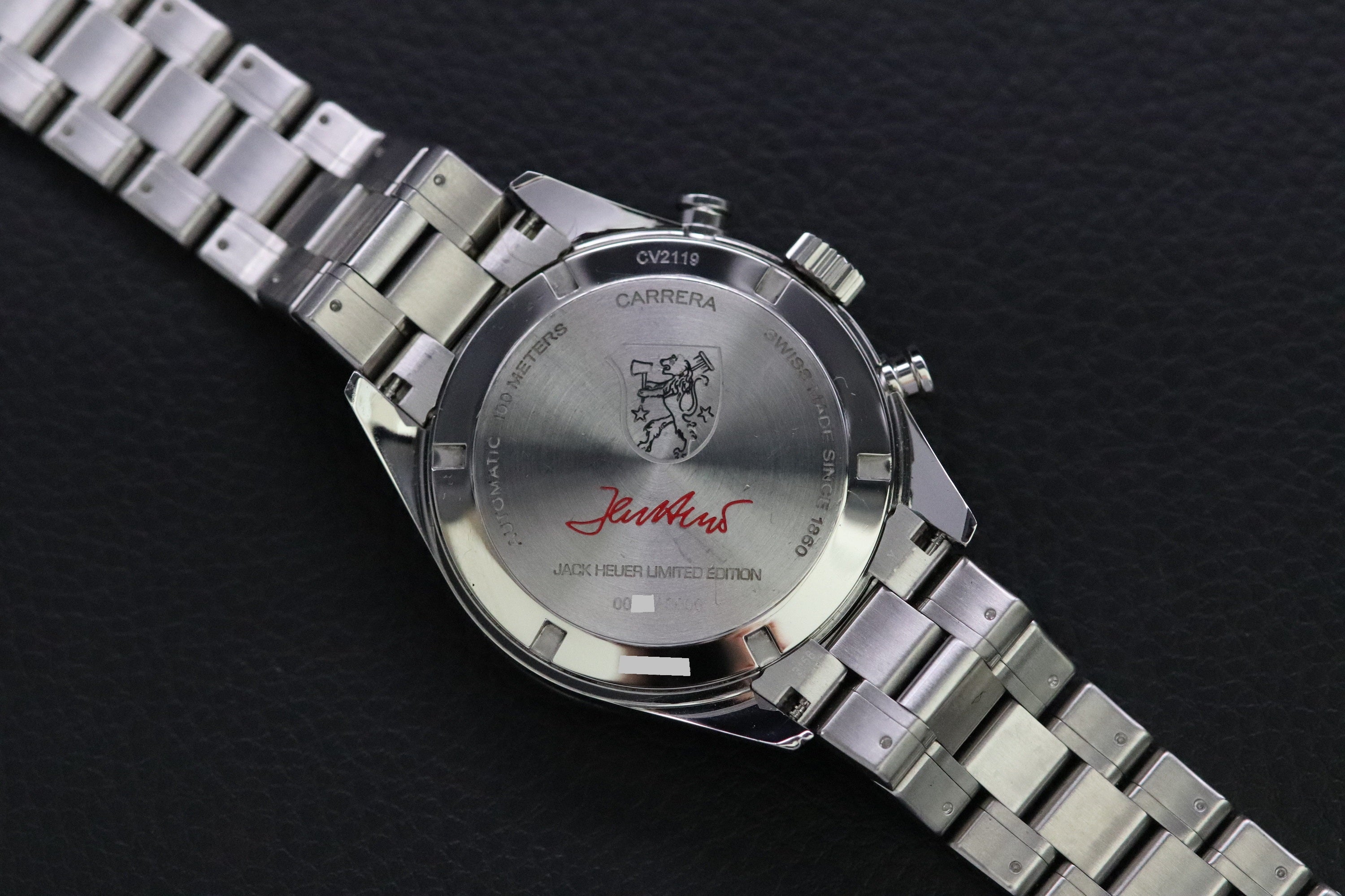 Tag Heuer Carrera Calibre 17 CV2119.BA0722 Fullset 2012 Box+Papers