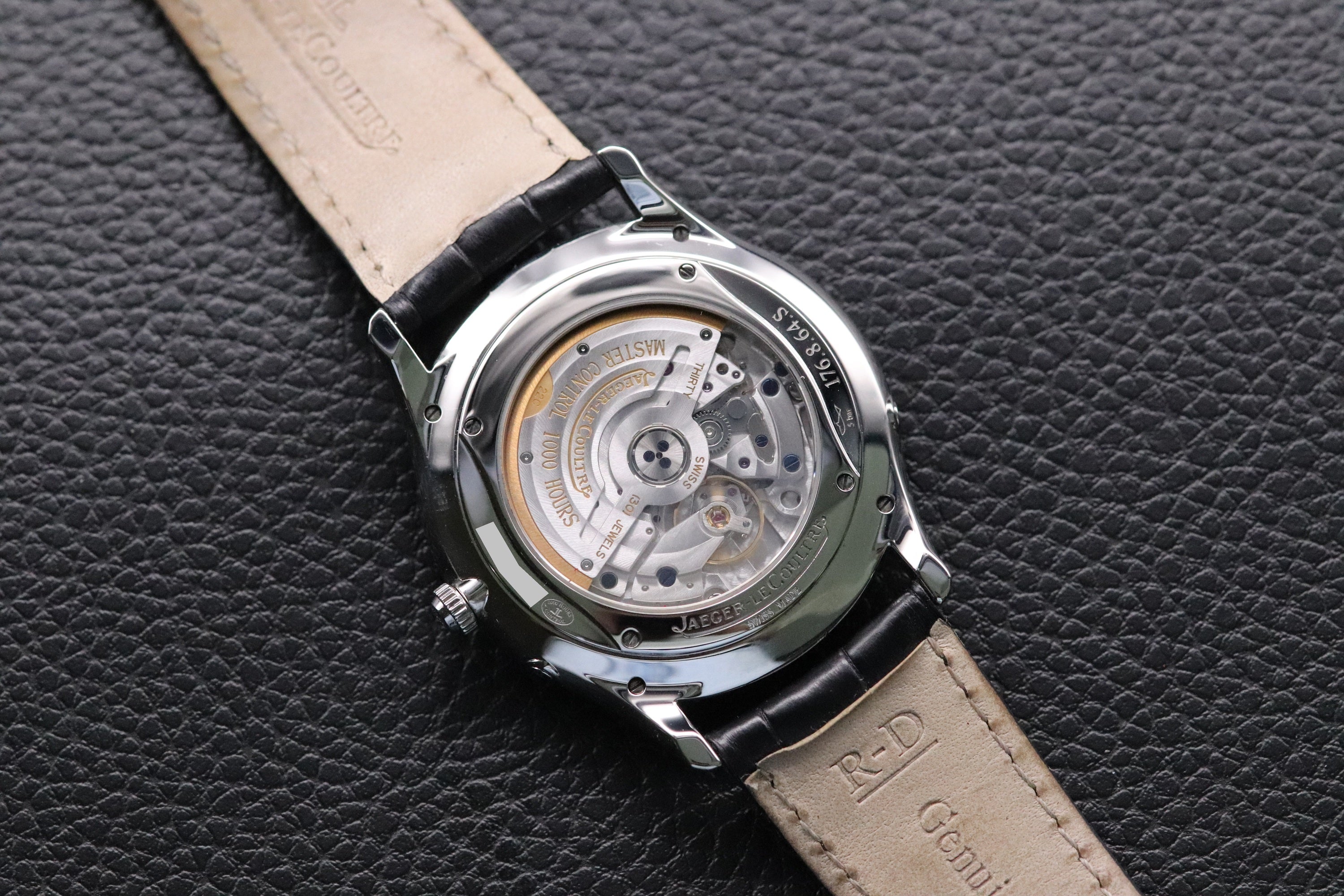 Jaeger-LeCoultre Master Ultra Thin Moon 176.8.64.S Papers 2014