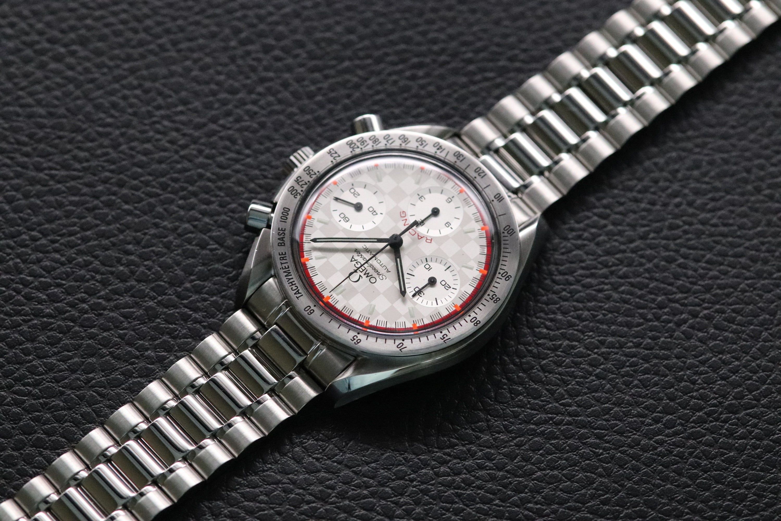 Omega Speedmaster Reduced 3517.30 Michael Schumacher 1999 Fullset Box+Paper