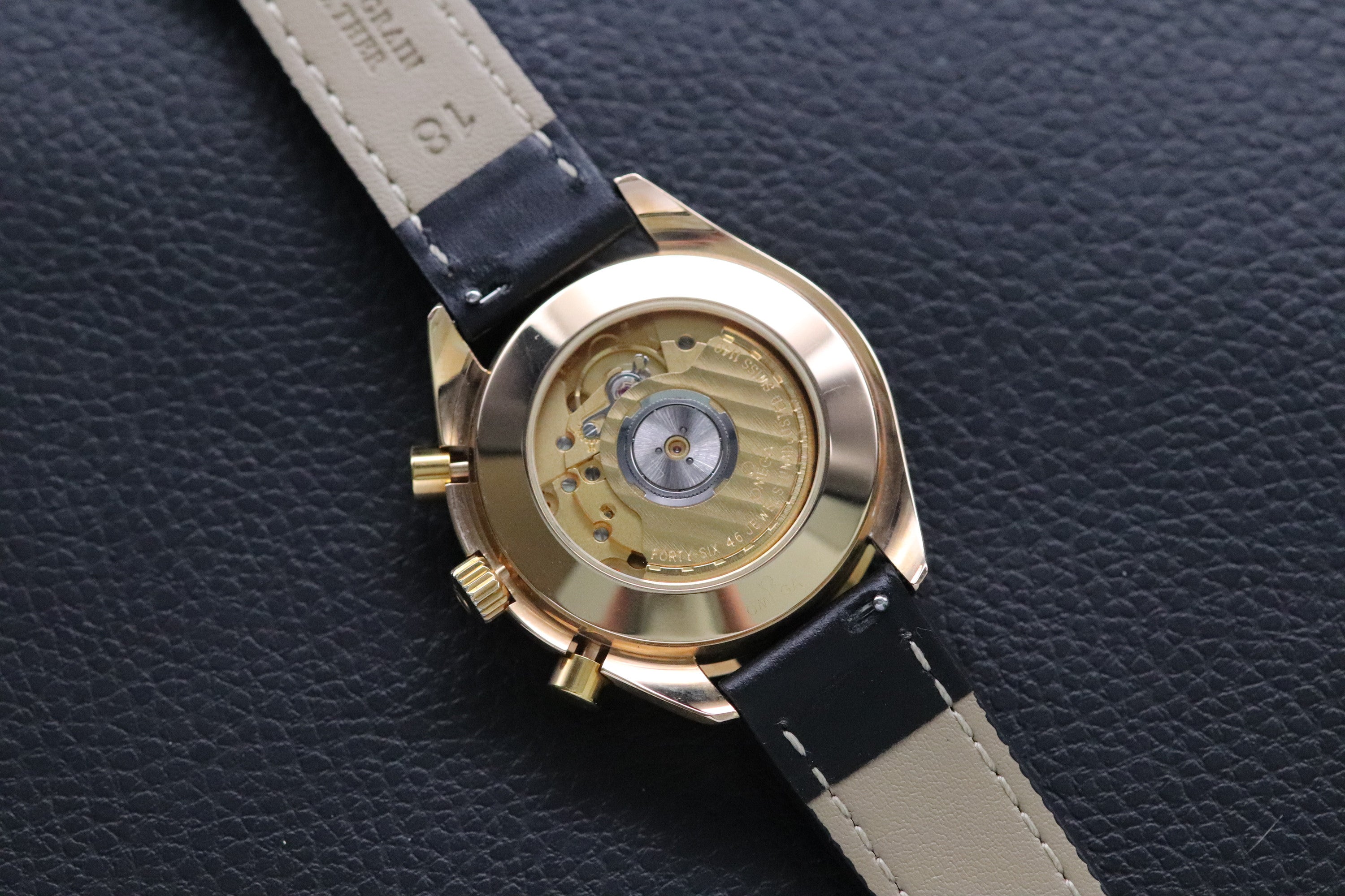 Omega Speedmaster Reduced 175.0033 Gold Fullset 1991 Box+Papers