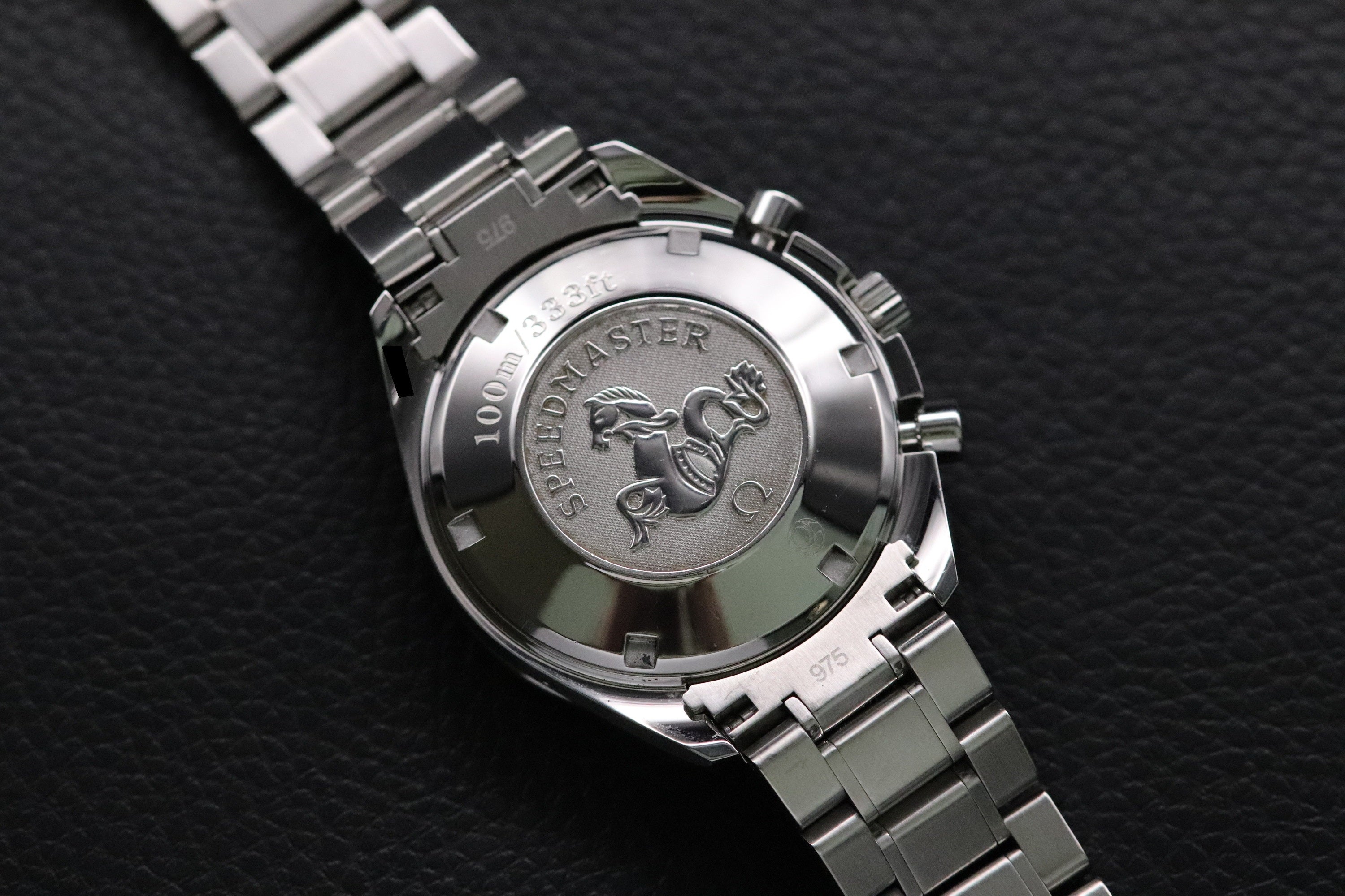 Omega Speedmaster Triple Date 3222.80 Blue Dial 2008 Papers