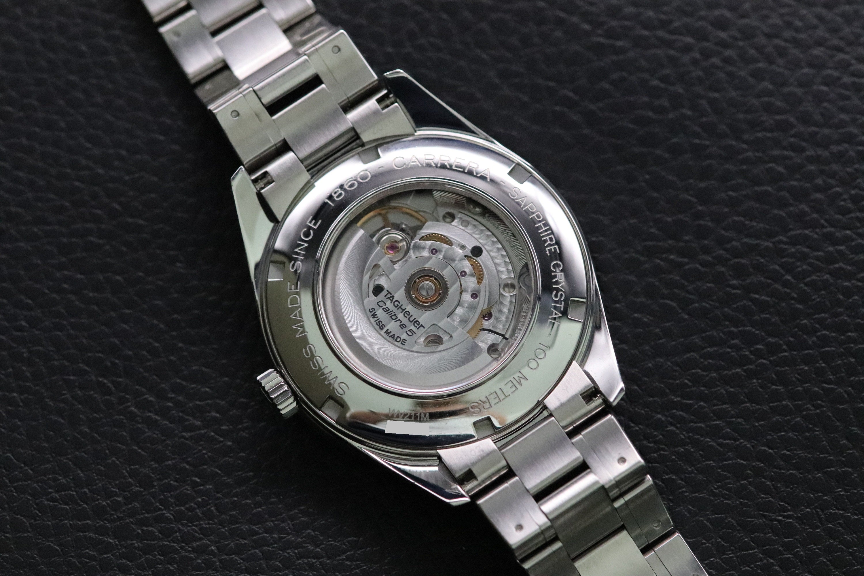 Tag Heuer Carrera Calibre 5 WV211M Black Dial 2010 Papers