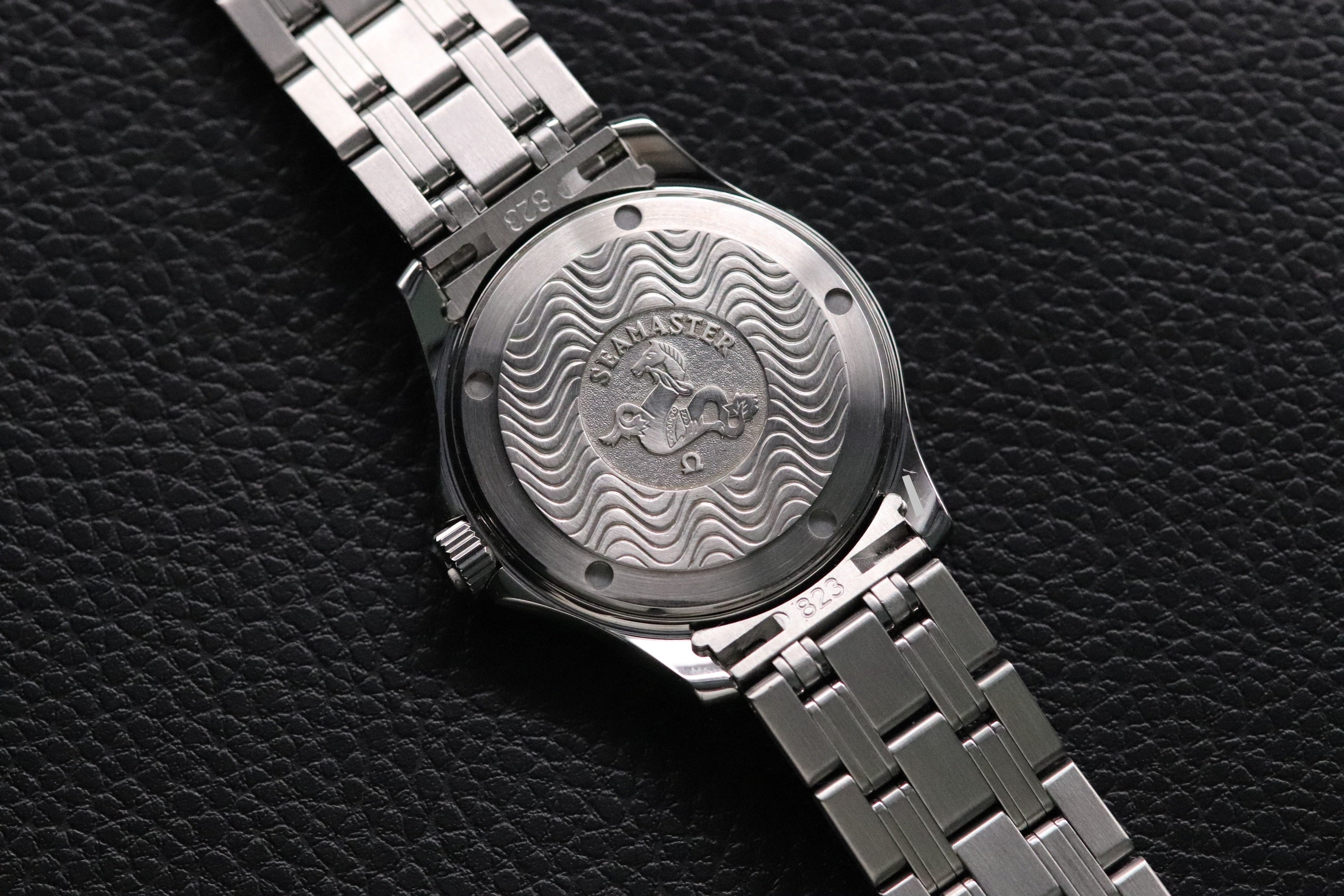 Omega Seamaster 2501.82 Blue Dial Fullset 2002 Box+Papers