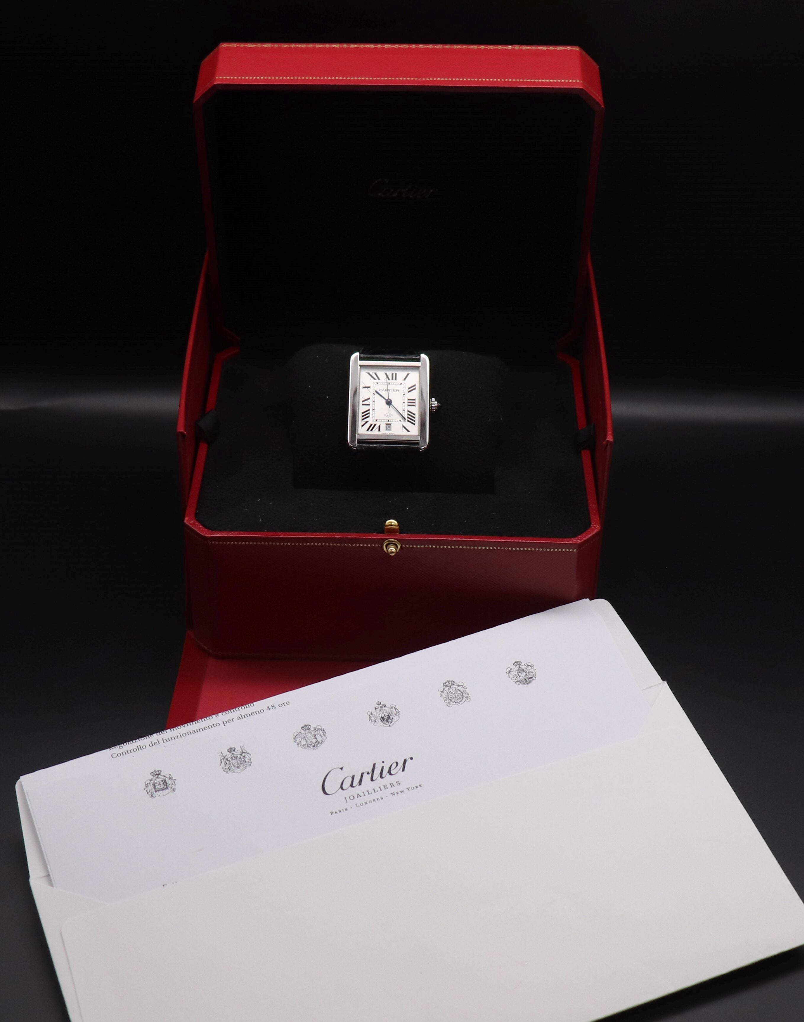 Cartier Tank Solo LC 3800 Collaborateur