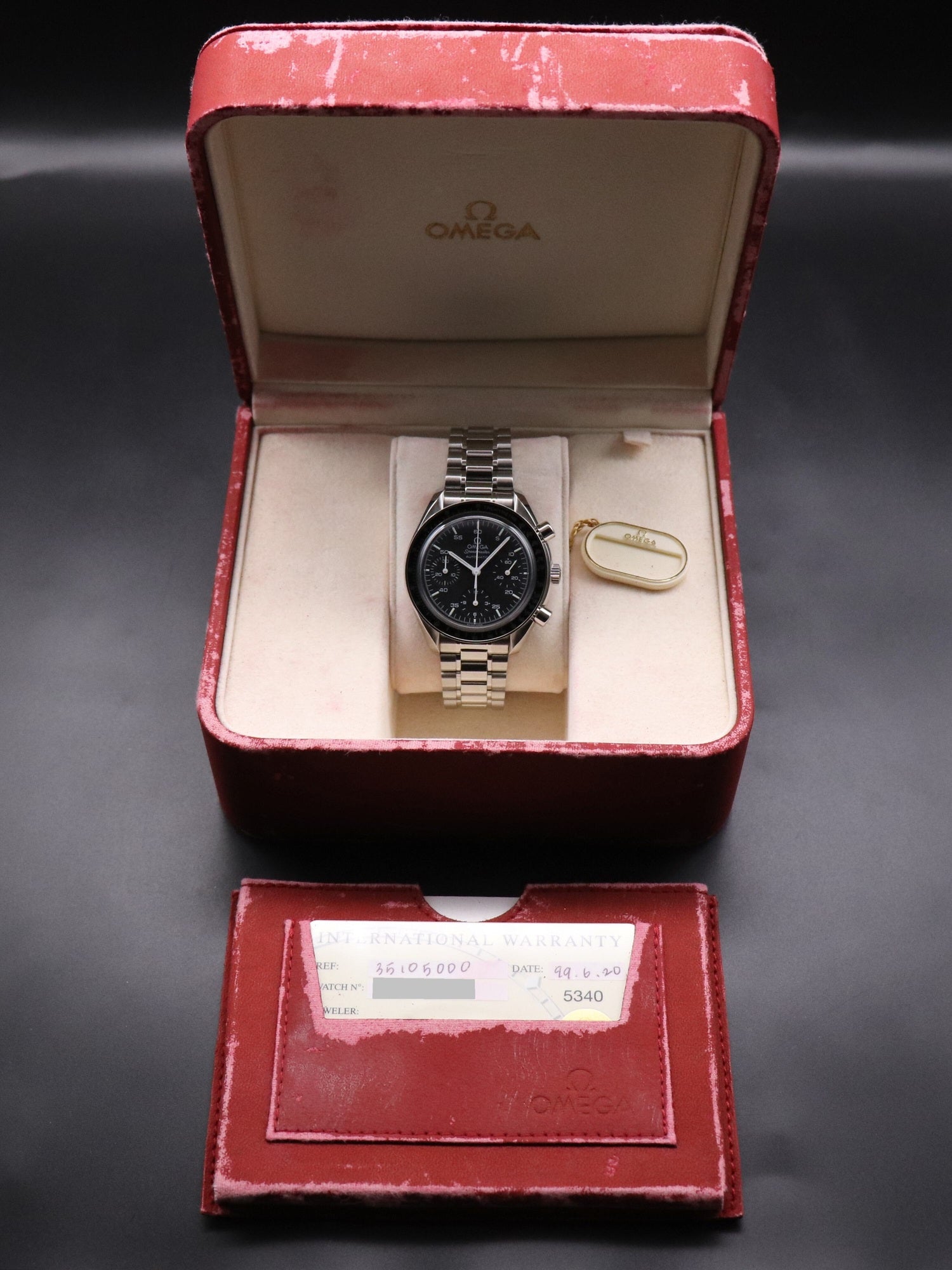 Omega Speedmaster Reduced 3510.50 Fullset 1999 Box+Papers