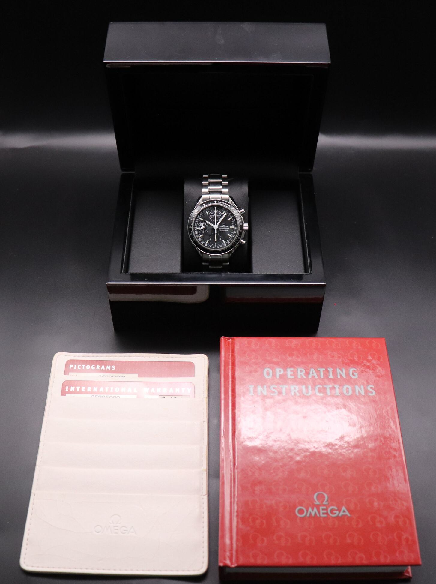 Omega Speedmaster Day Date 3520.50 Papers 1999