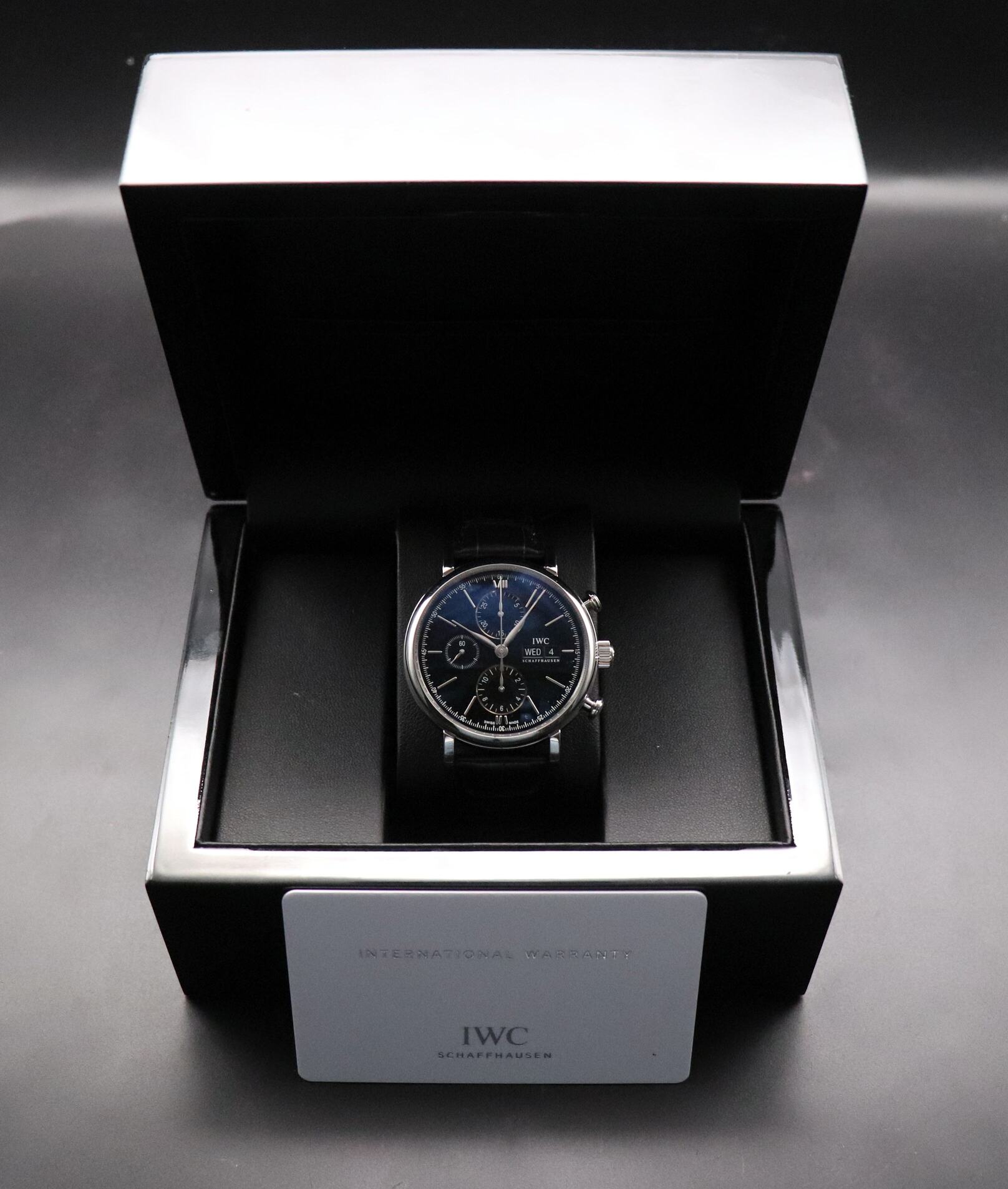 IWC Portofino Chronograph IW391008 Papers 2016