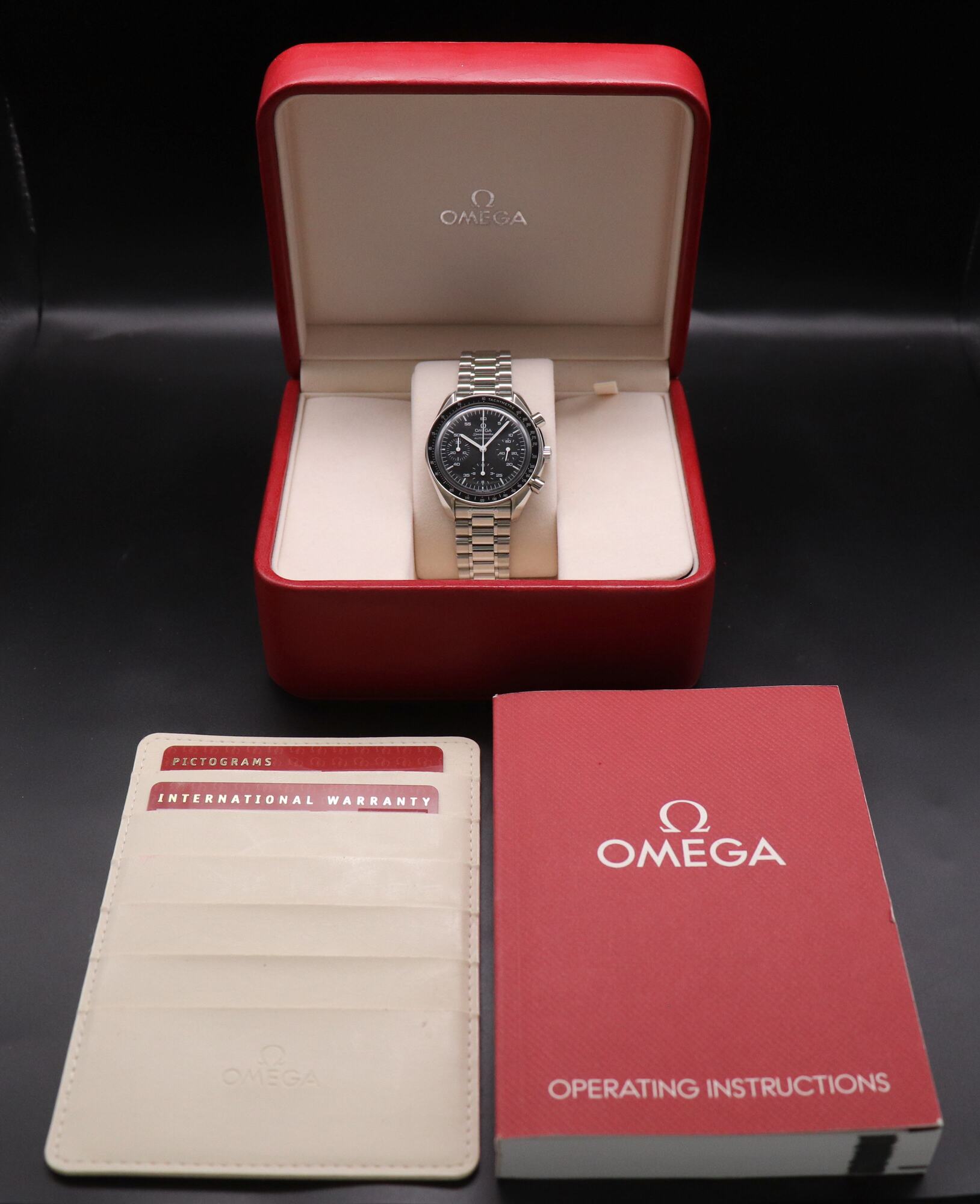 Omega Speedmaster Reduced 3510.50 Fullset 2009 Box+Papers
